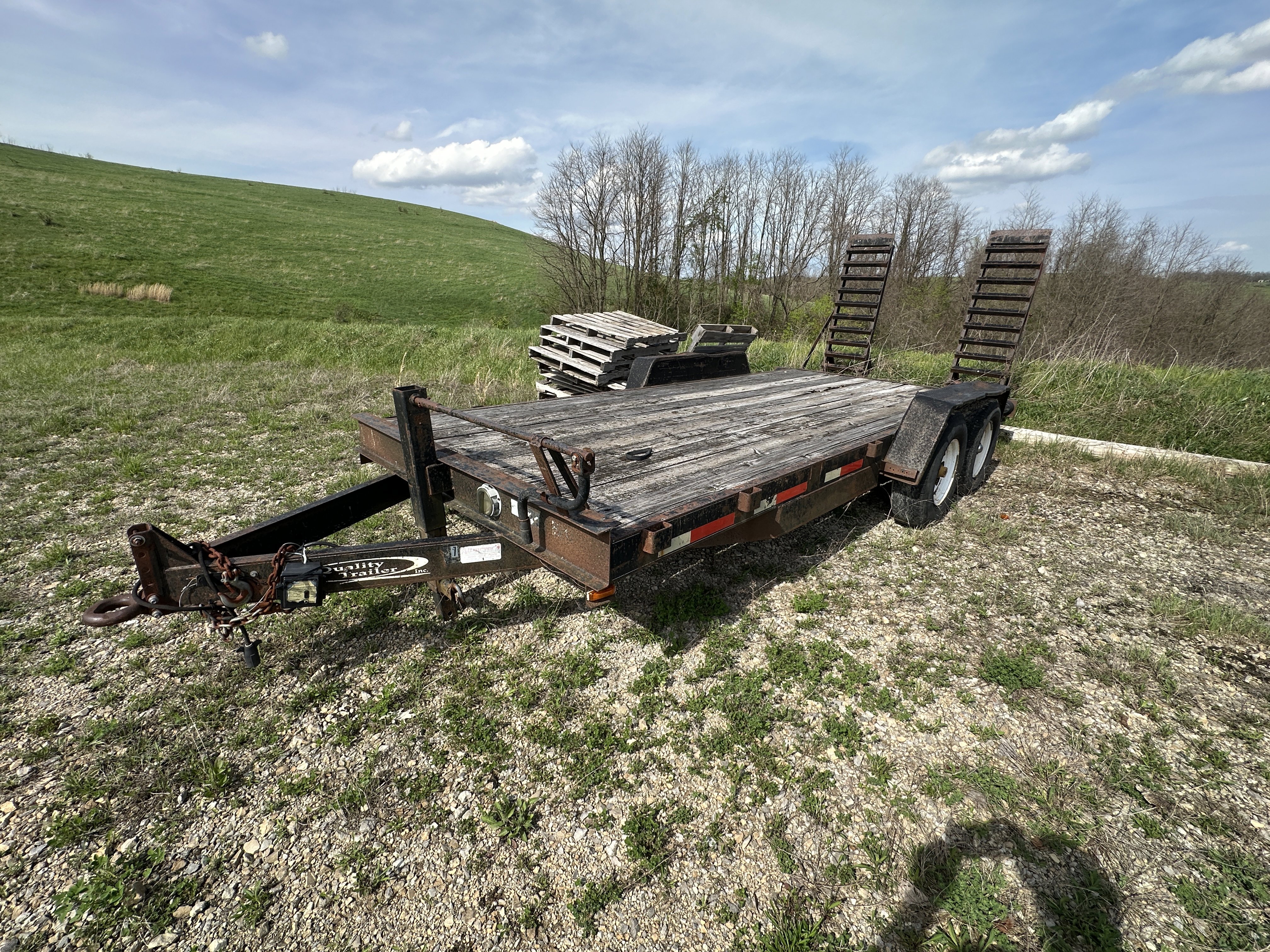 2011 QUALITY TRAILER FLATBED