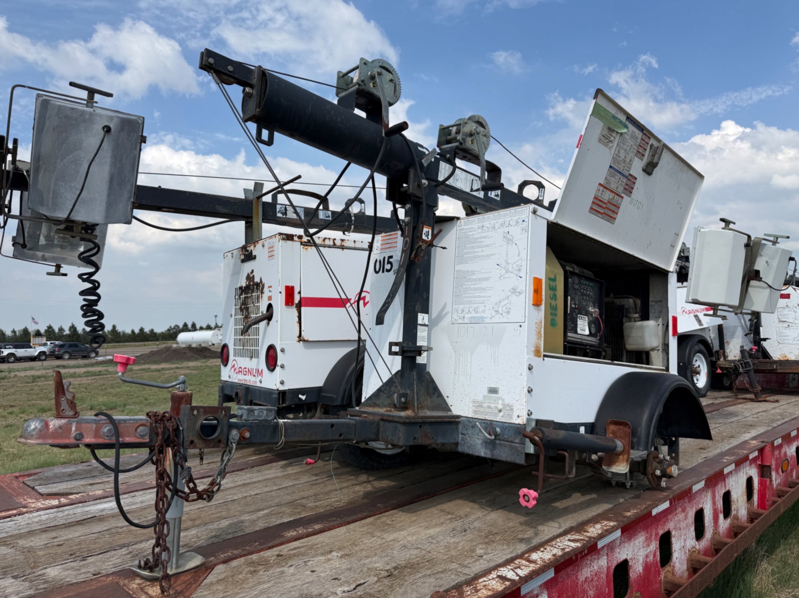 2007 MAGNUM TRAILER LIGHT TOWER