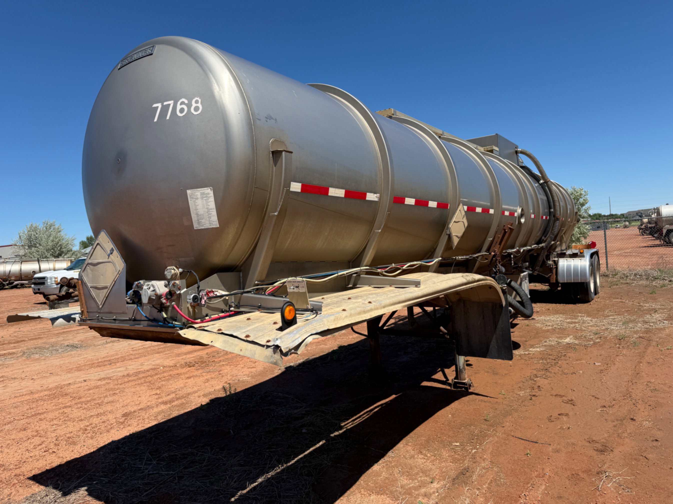 2008 BRENNER TANK CRIDE TRAILER