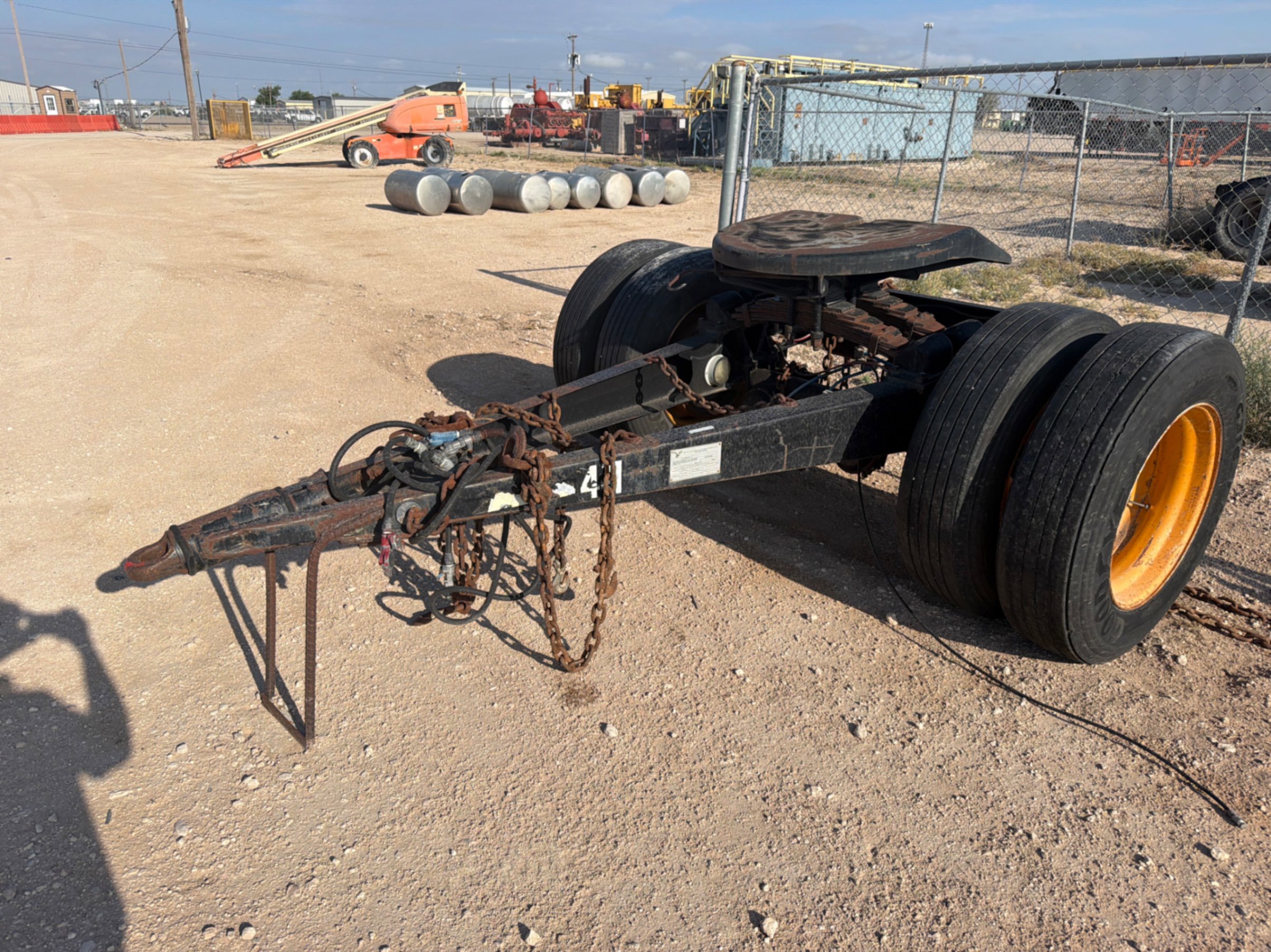 1998 SILVER EAGLE SINGLE AXLE DOLLY