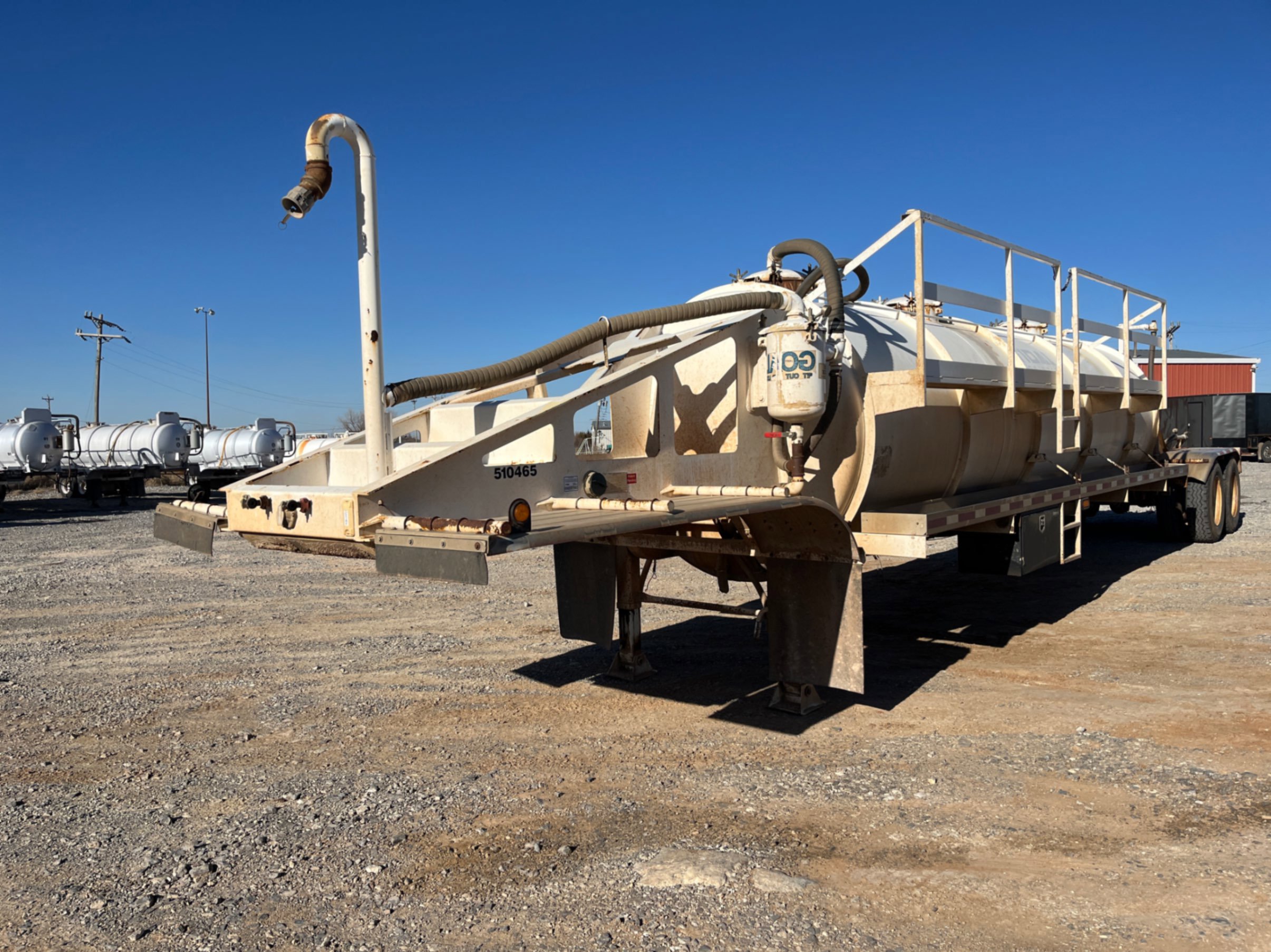 2020 TROXELL CONCEPT 130 BBL STEEL VACUUM TRAILER