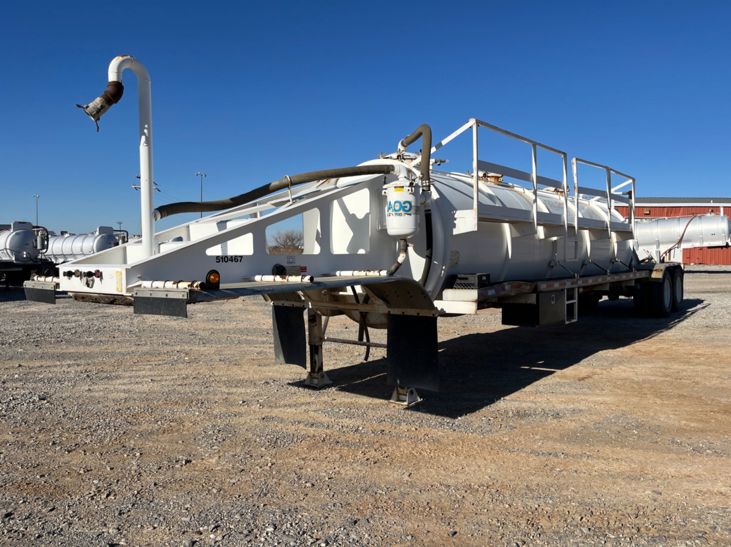 2020 TROXELL CONCEPT 130 BBL STEEL VACUUM TRAILER
