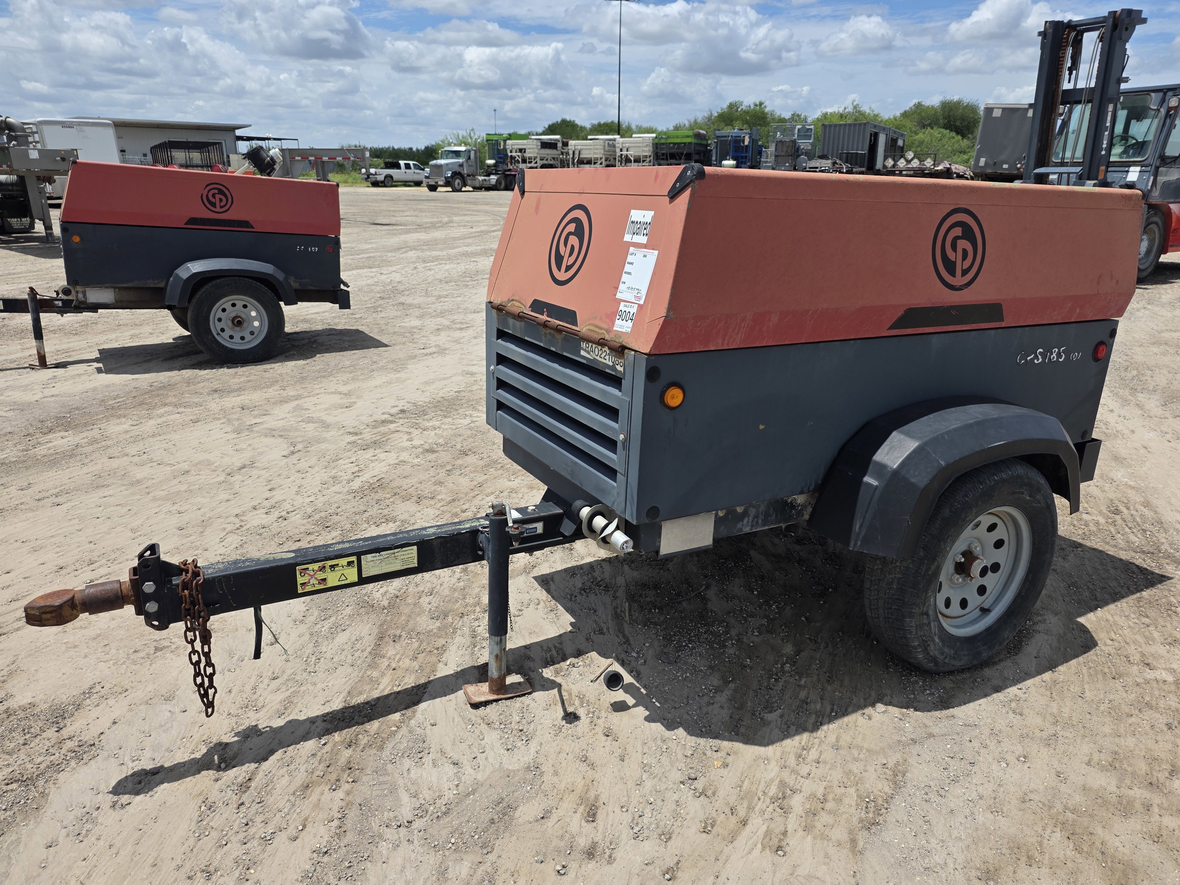 2018 CPS 185 KD7 AIR COMPRESSOR (INOPERABLE)