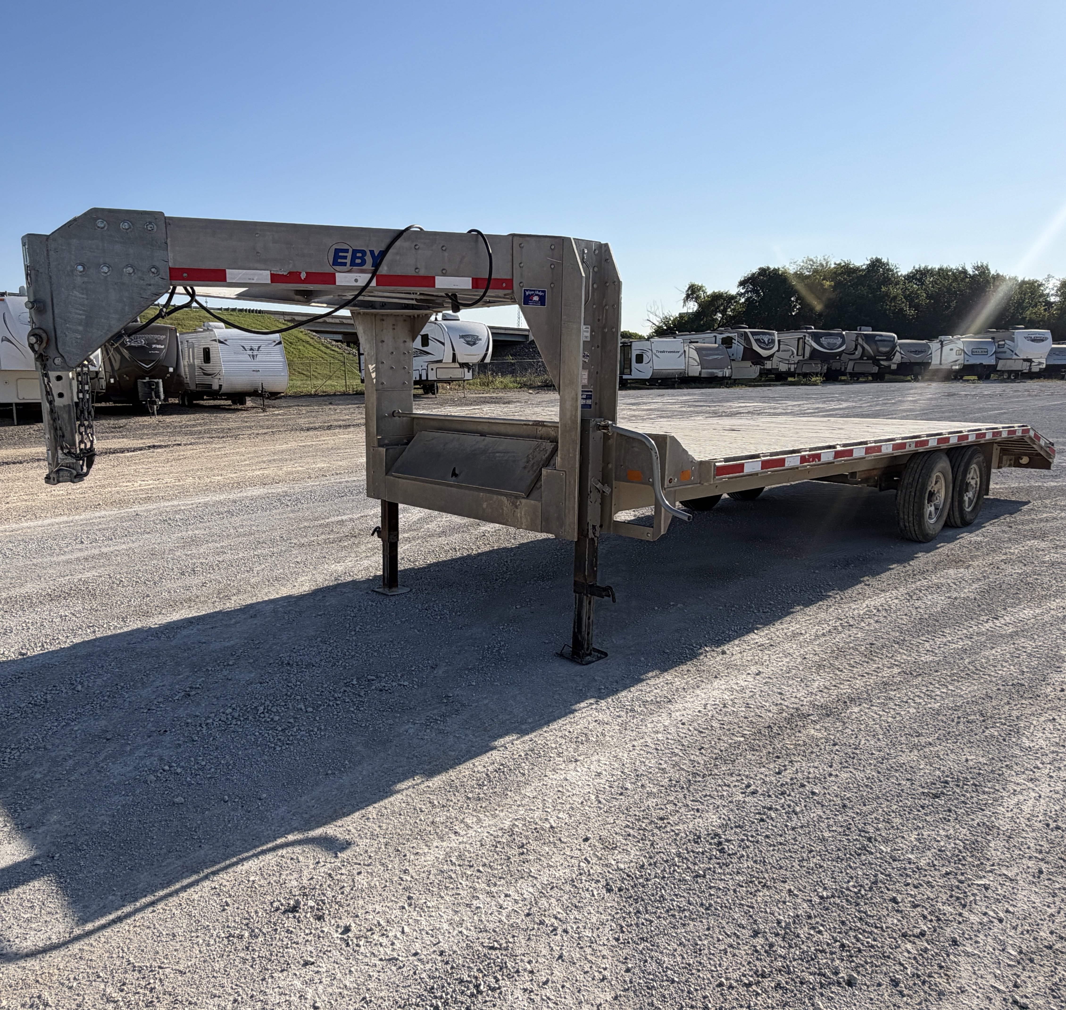 2022 EBY ALUMINUM GOOSENECK TRAILER