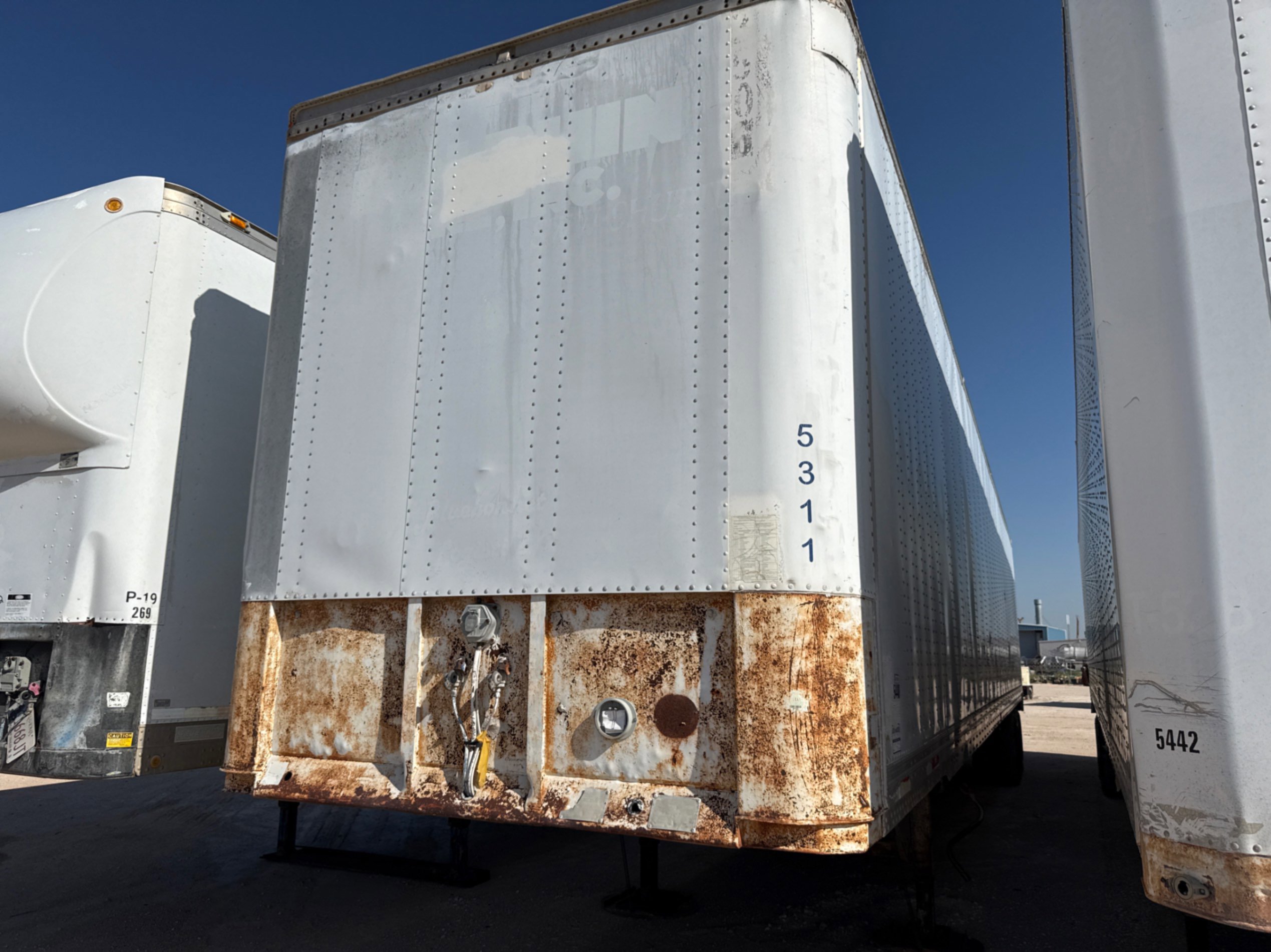 1990 TRAILMOBILE 53 VAN TRAILER