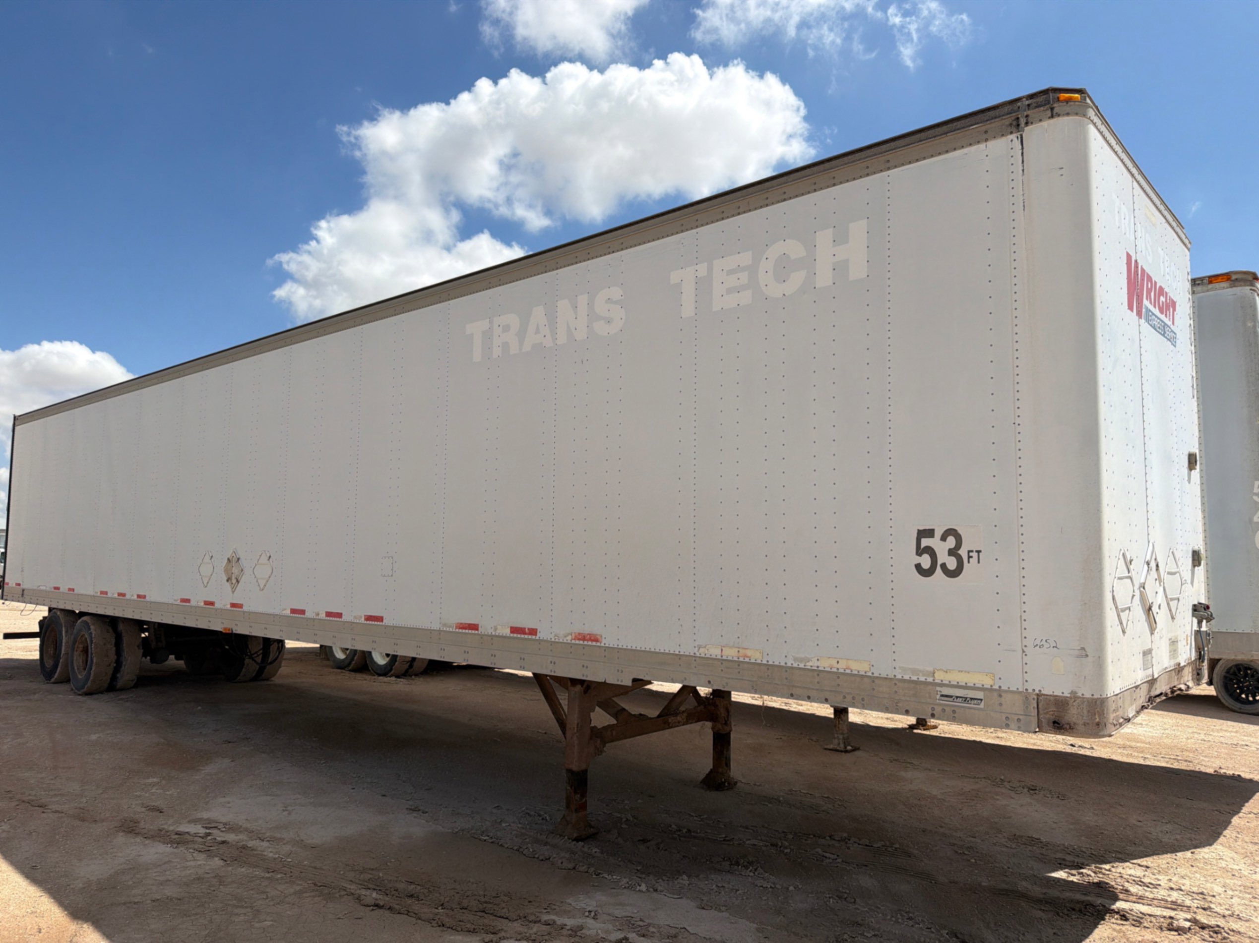 1999 FRUEHAUF 53 DRY VAN TRAILER