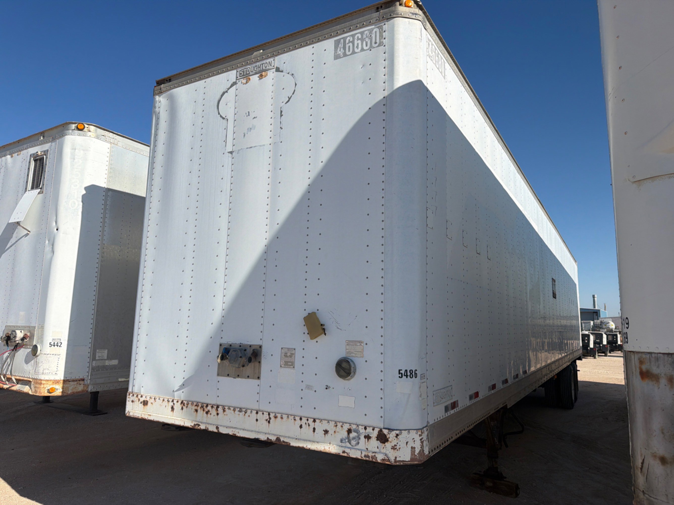 1992 STOUGHTON 48 DRY VAN TRAILER