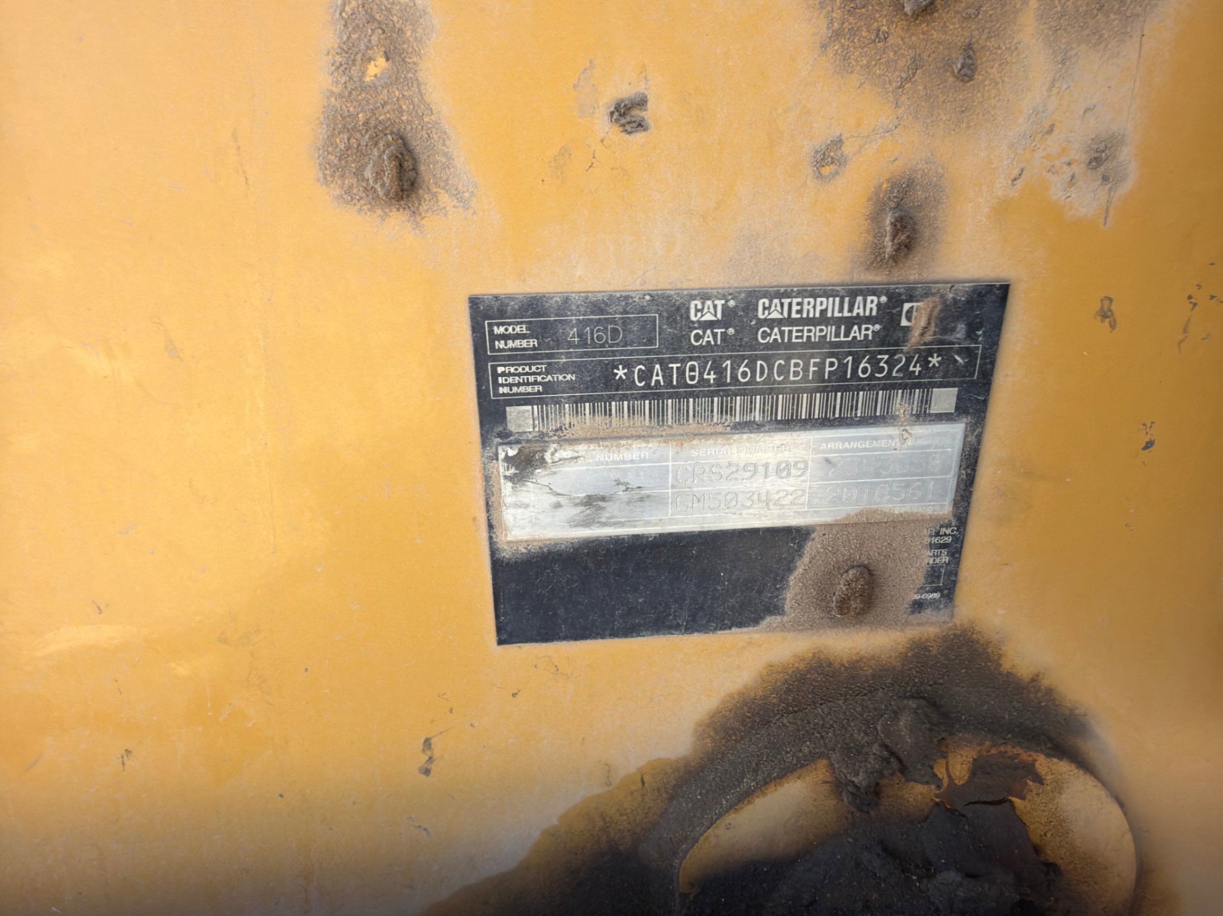 2017 Caterpillar 416D