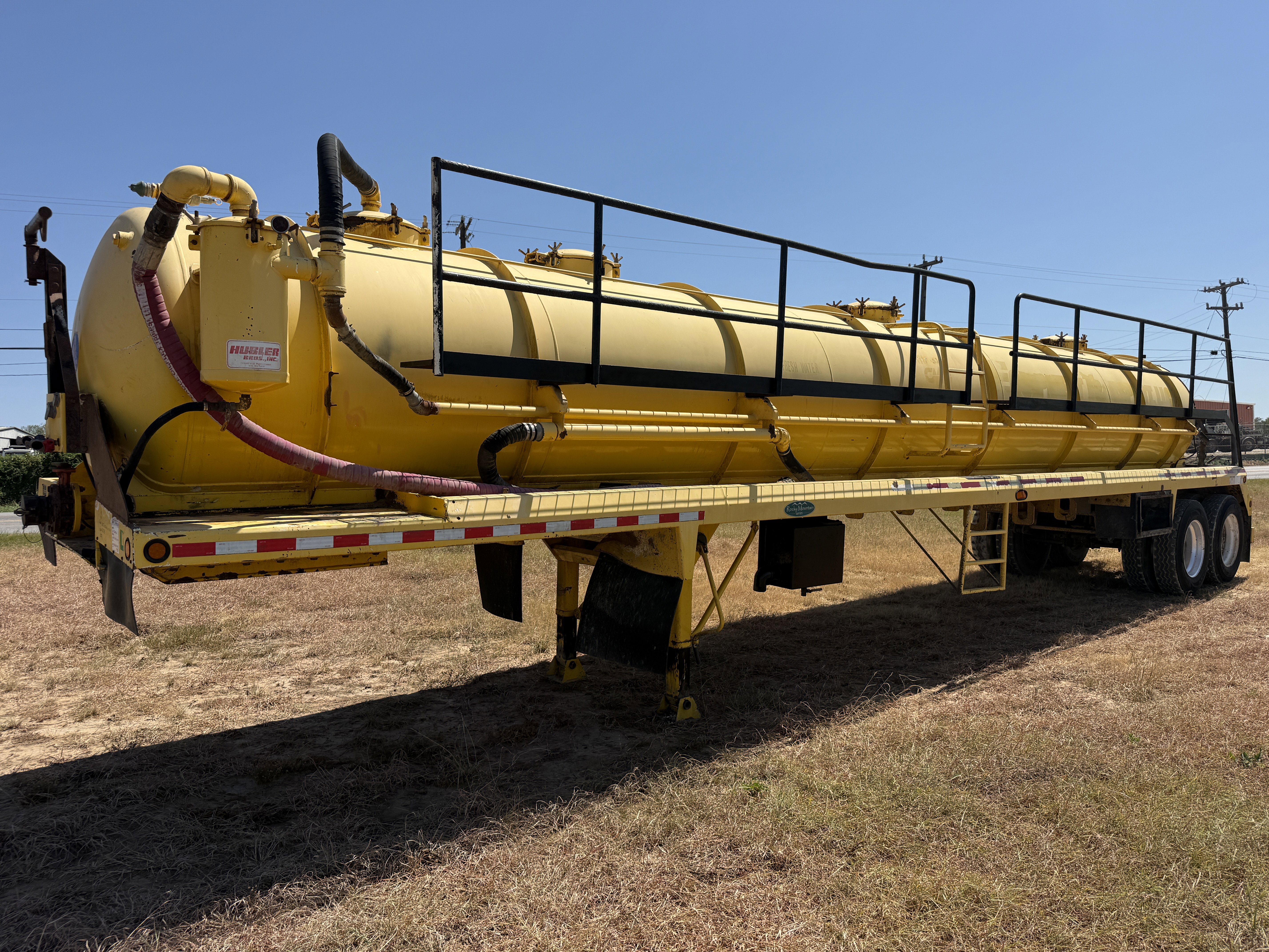 2010 DRAGON 130BBL STEEL VAC TRAILER