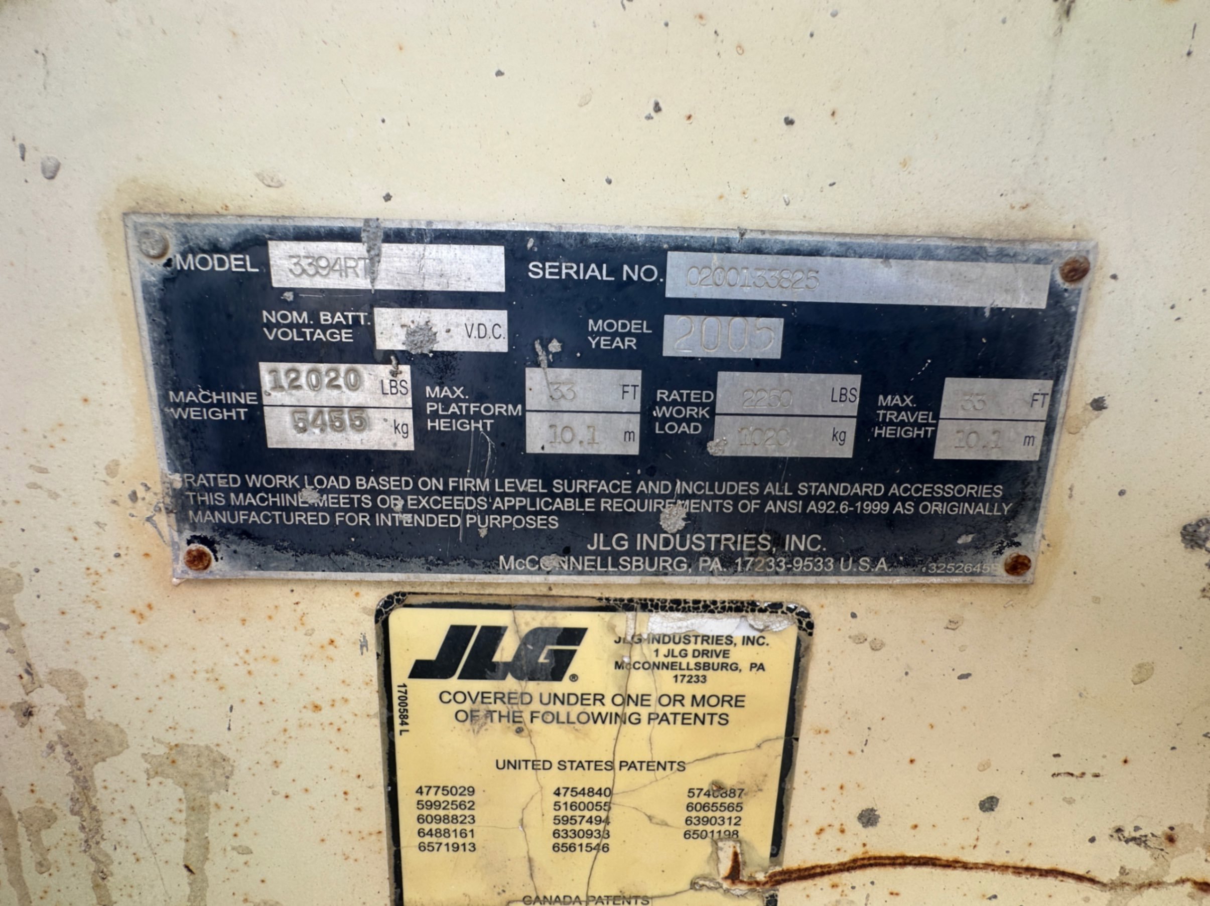 2005 JLG G9-43A