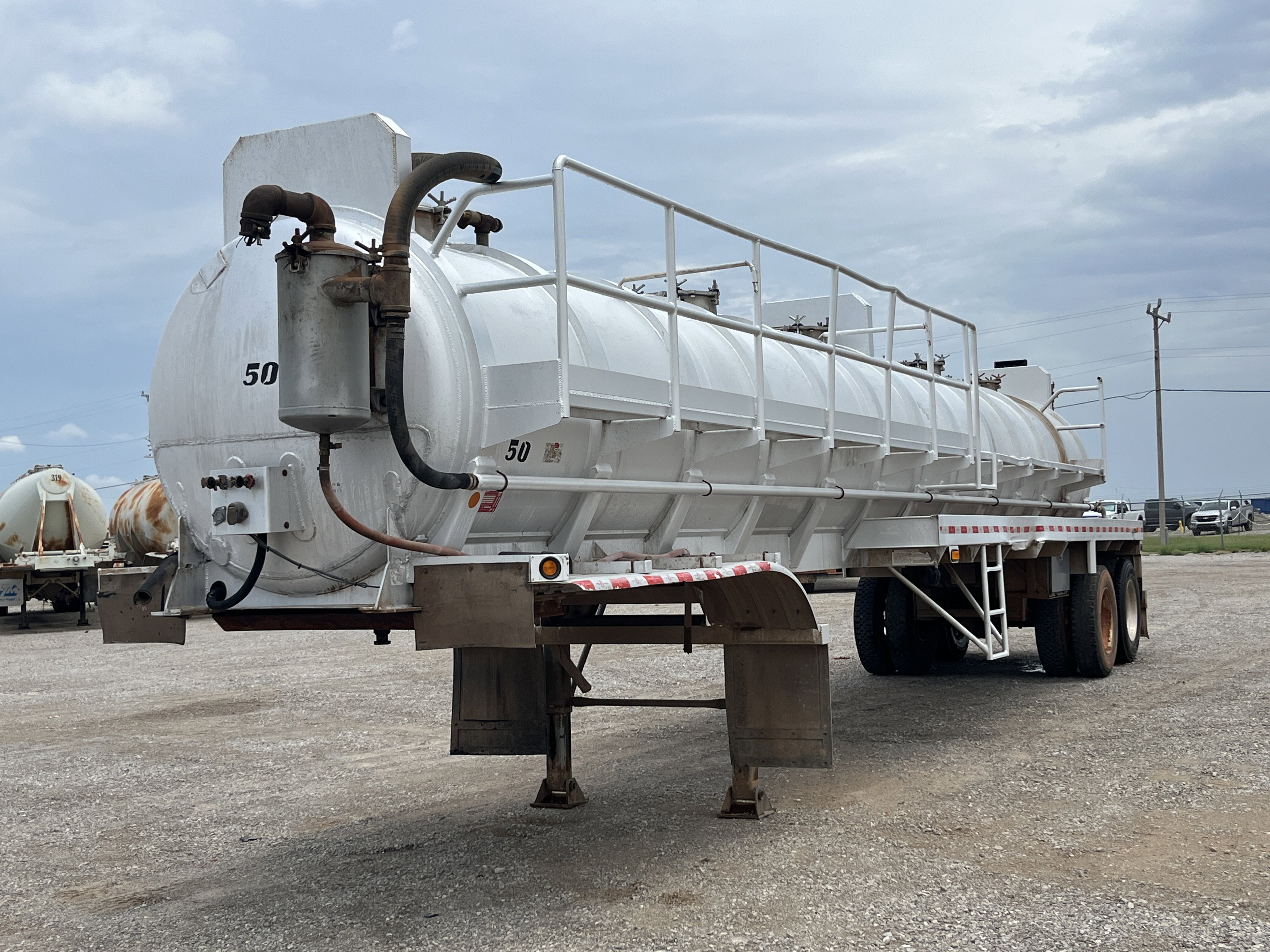 2014 DRAGON 150BBL ALUMINUM VAC TRAILER