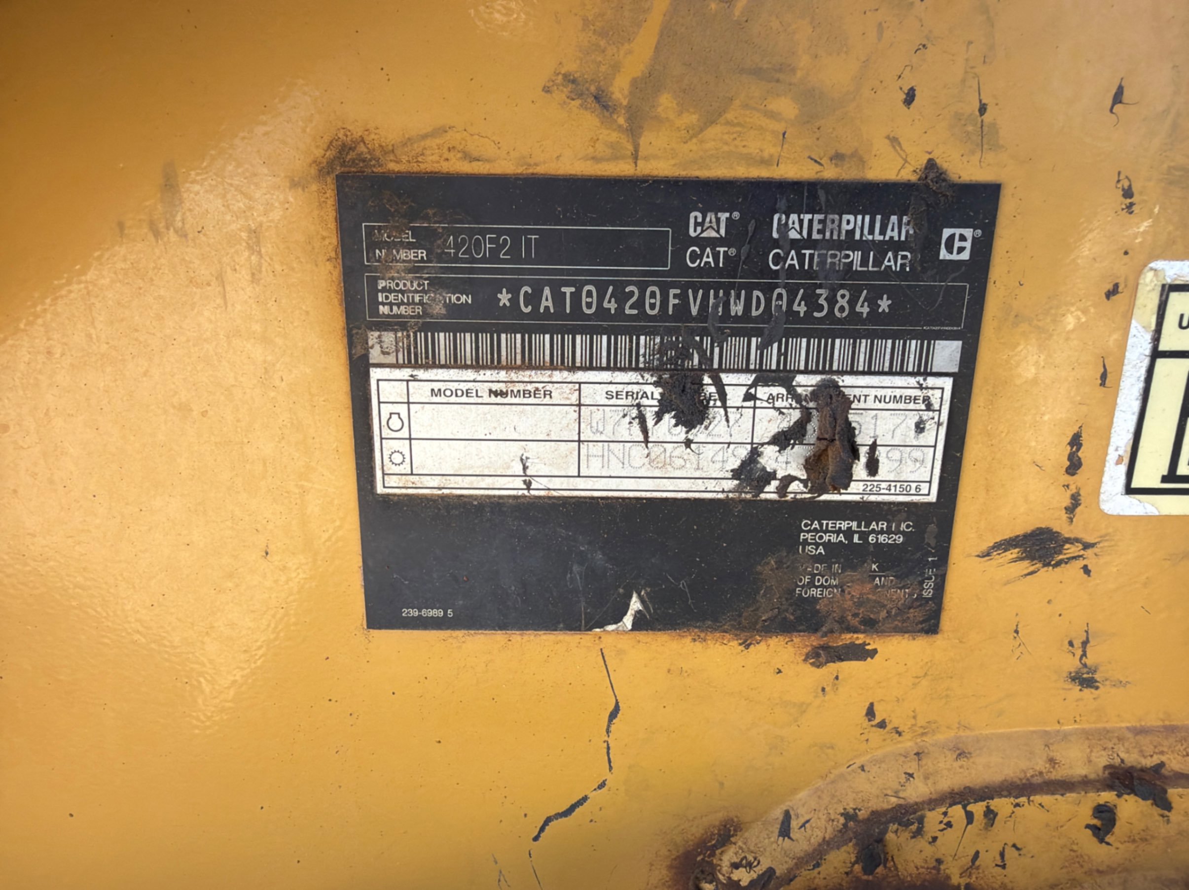 2021 Caterpillar 420F2