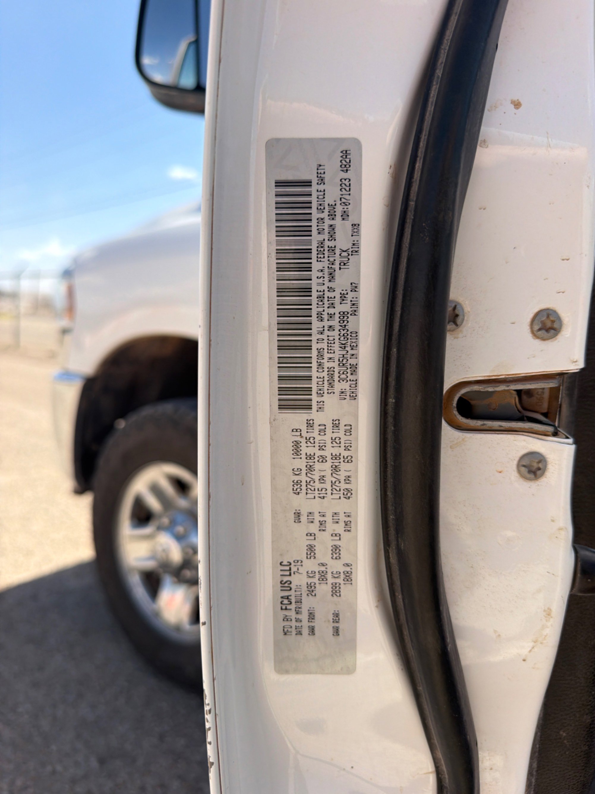 2019 Dodge RAM 2500