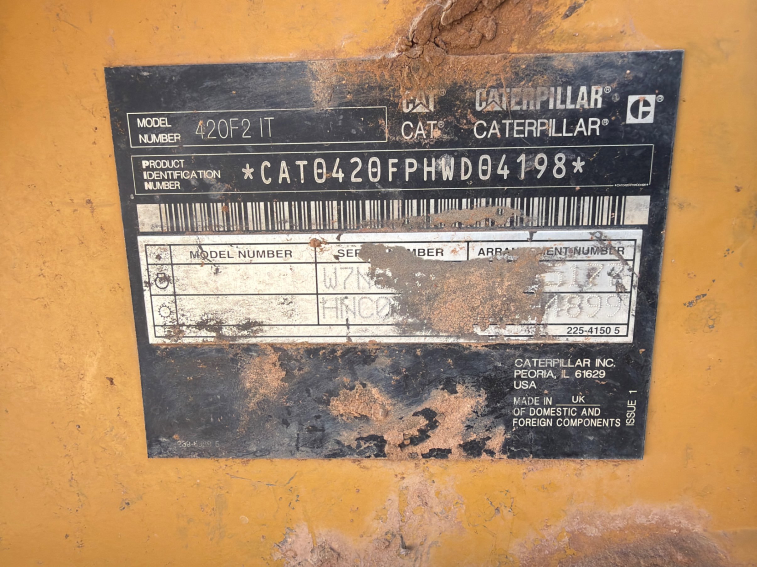 2021 Caterpillar 420F2
