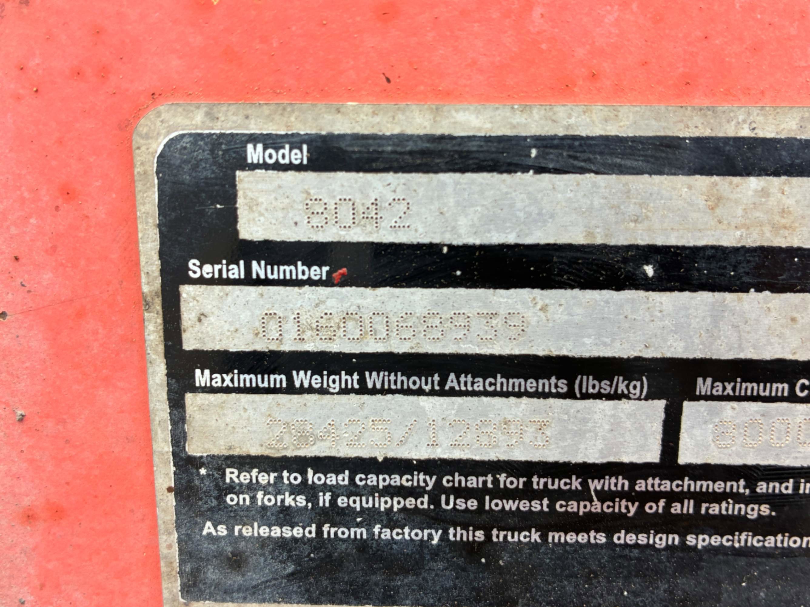 2015 Hyster 10054