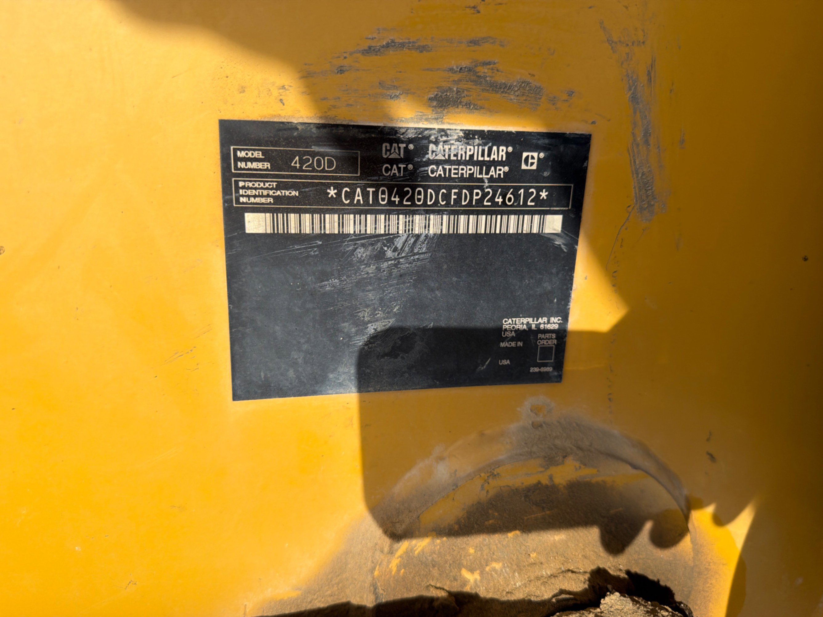 2016 Caterpillar 420D