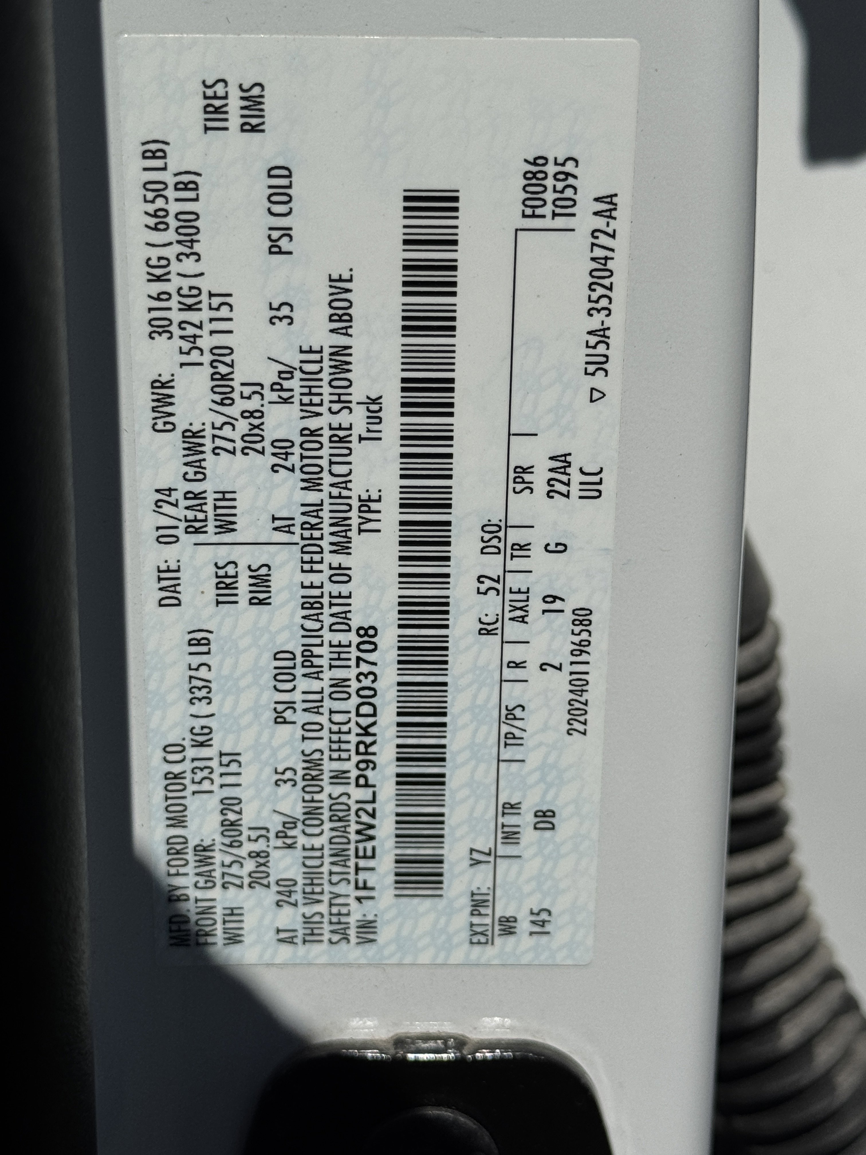 2024 Ford F-150