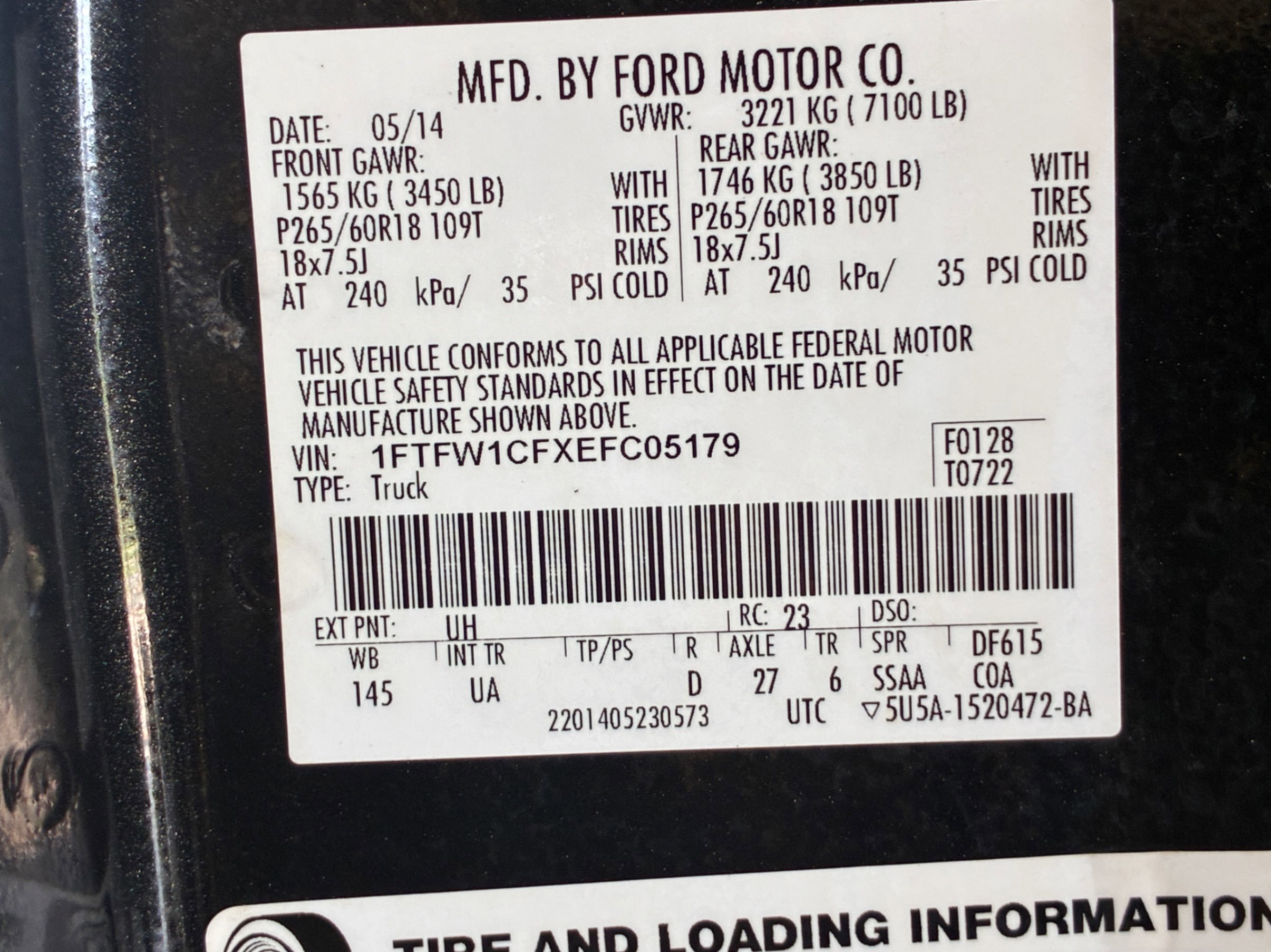 2014 Ford F-150