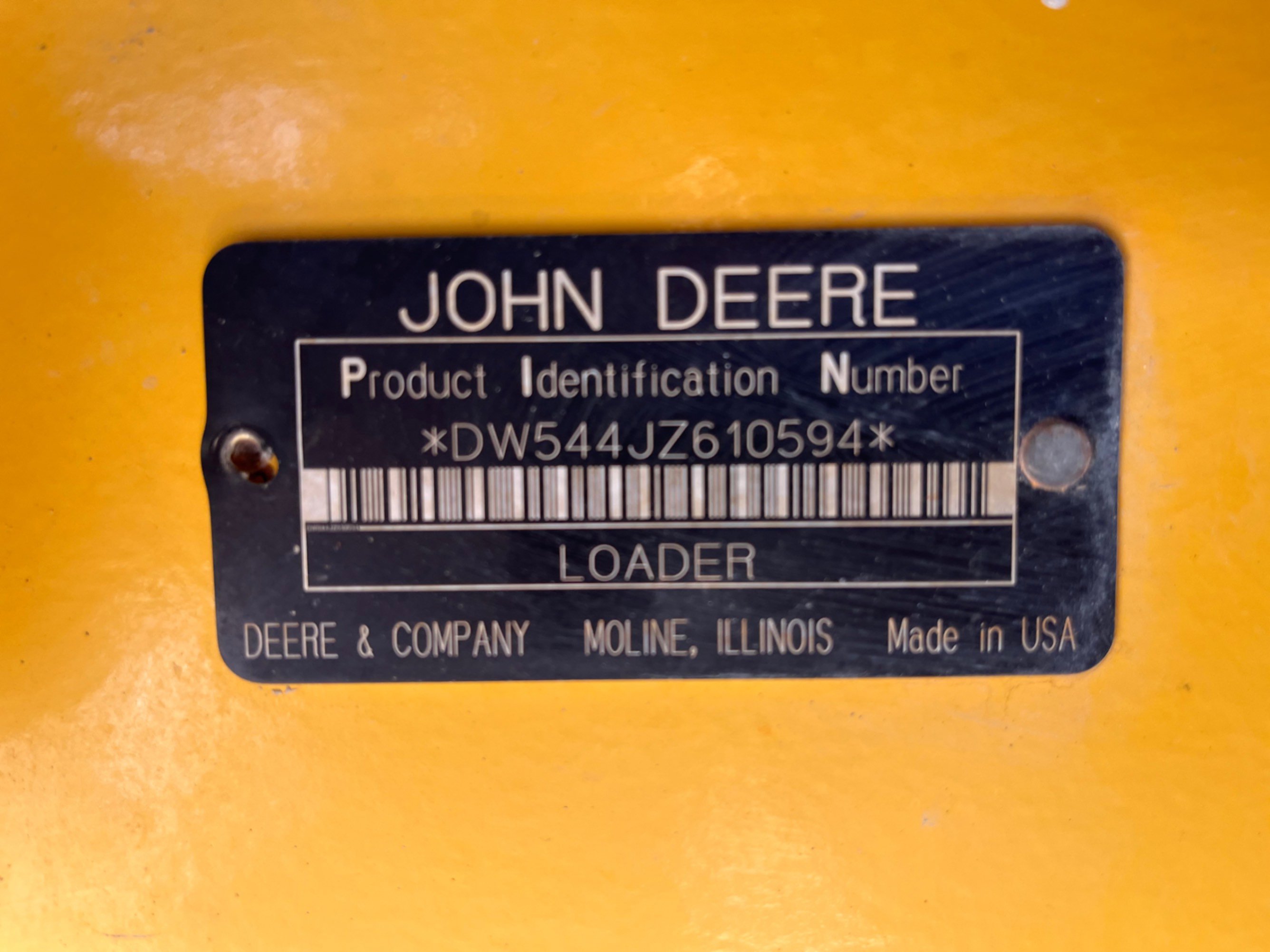 2010 John Deere 544J