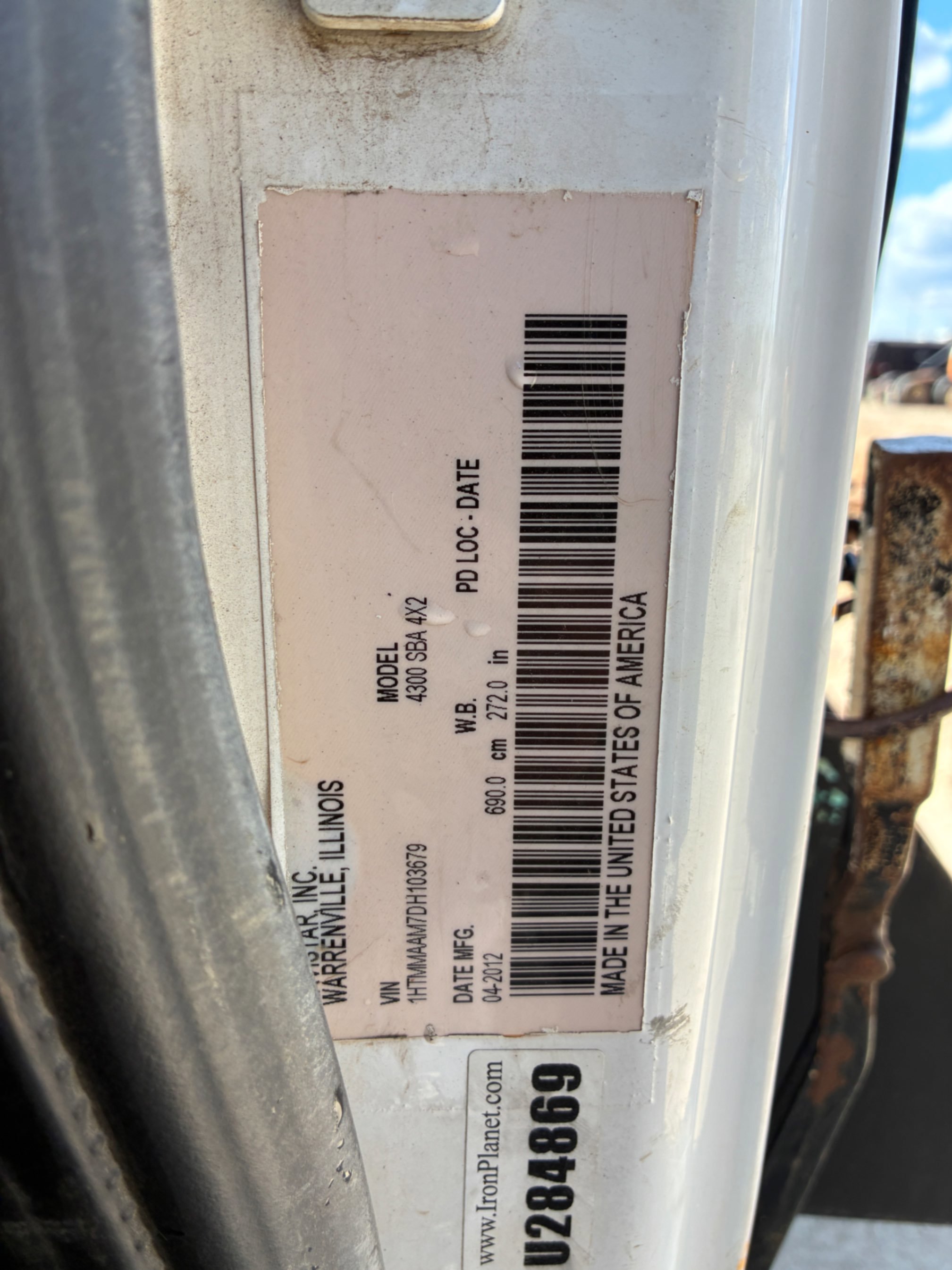 2013 International DURASTAR 4300