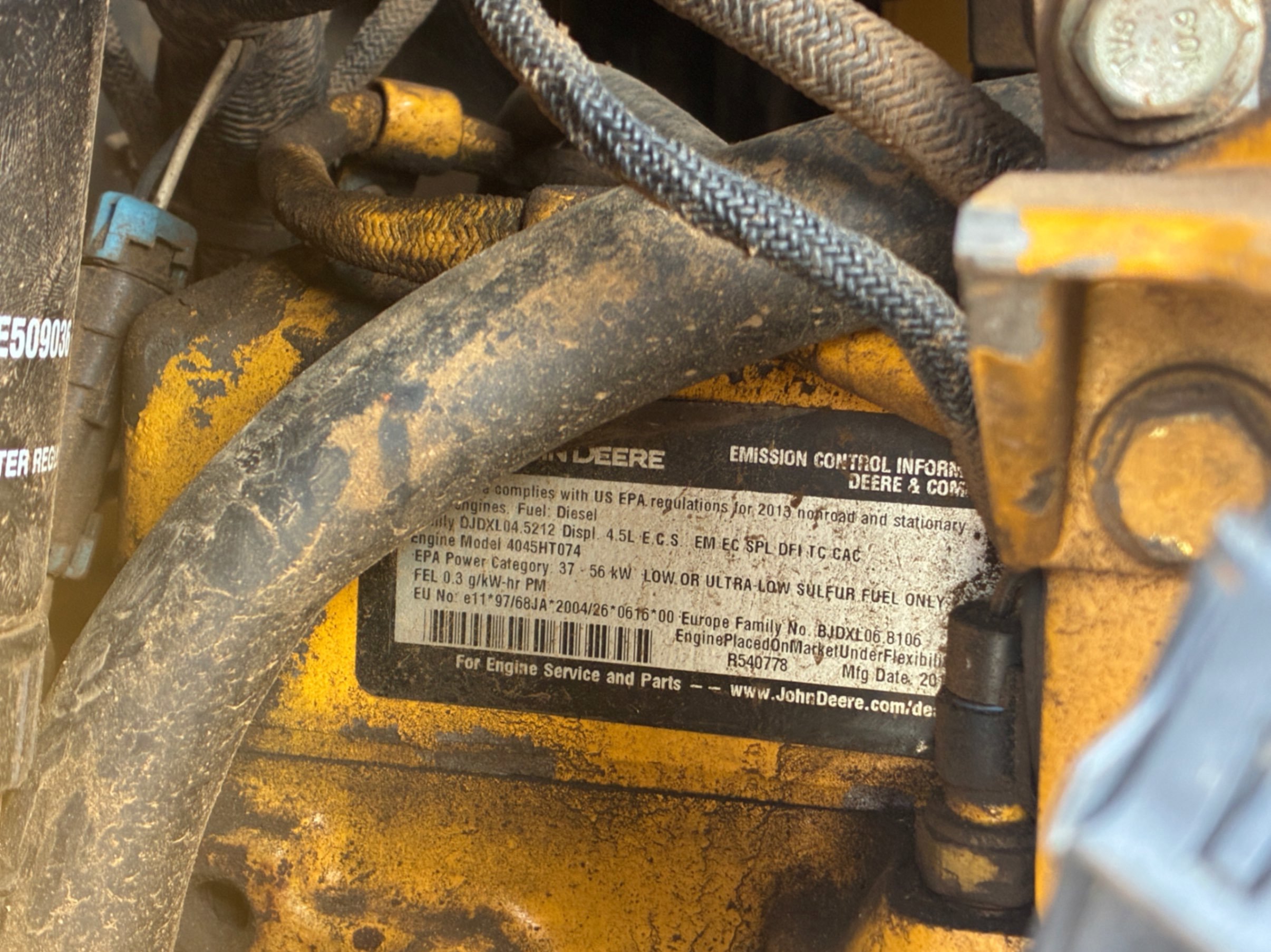 2014 John Deere 450J LGP