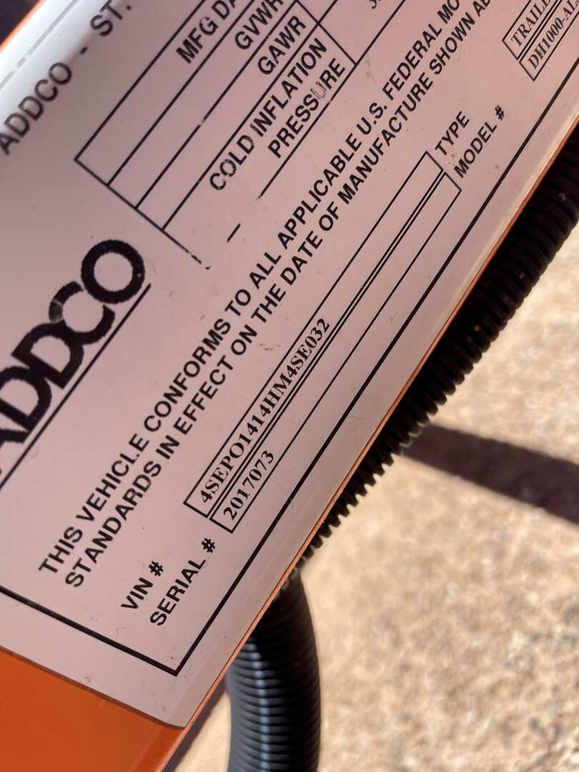 2017 Addco DH1000ALS