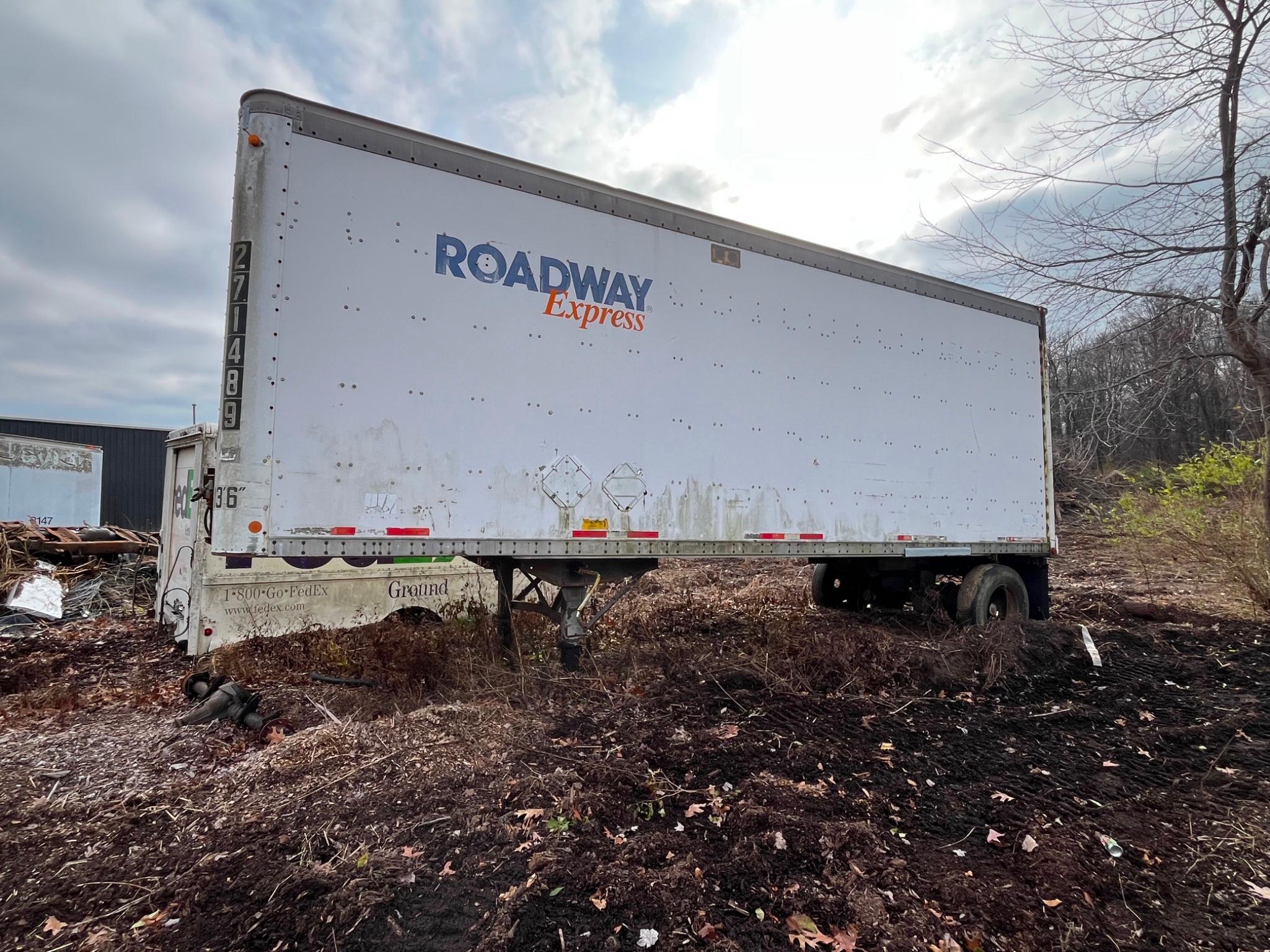 22FT Roadway Dry Van Pup Trailer