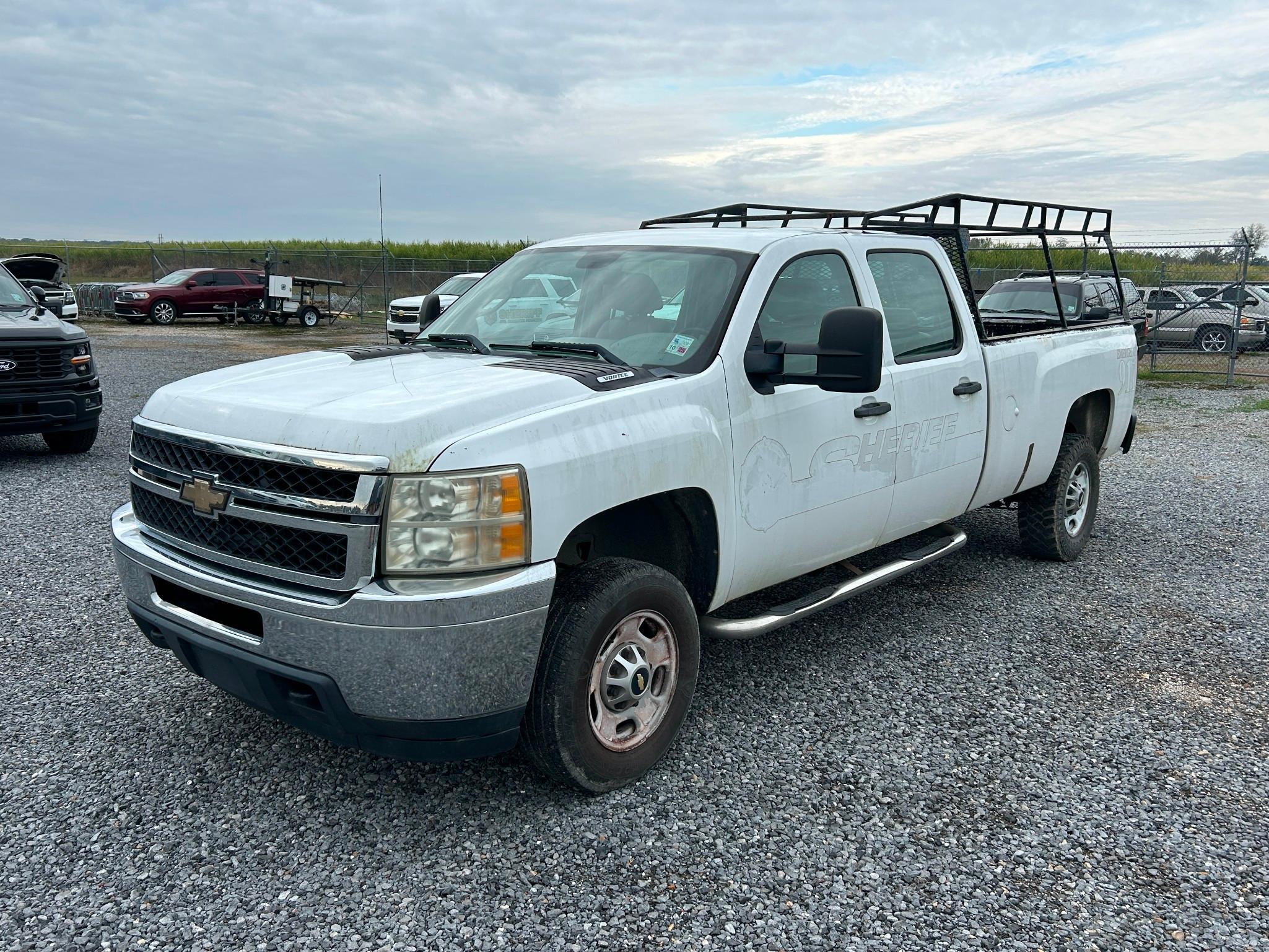 2011 Chevrolet Silverado 2500 Pickup Truck, 127808 Miles, Utility Rack - GREAT WORK TRUCK