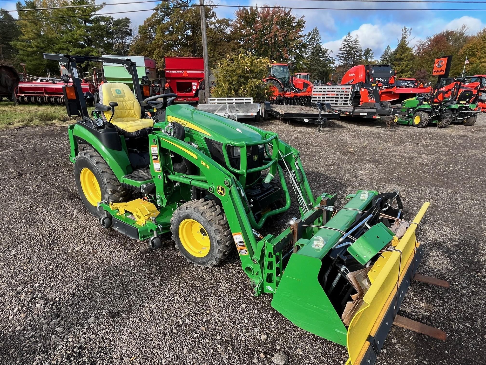2018 John Deere 2025R Tractor - 647 Hours