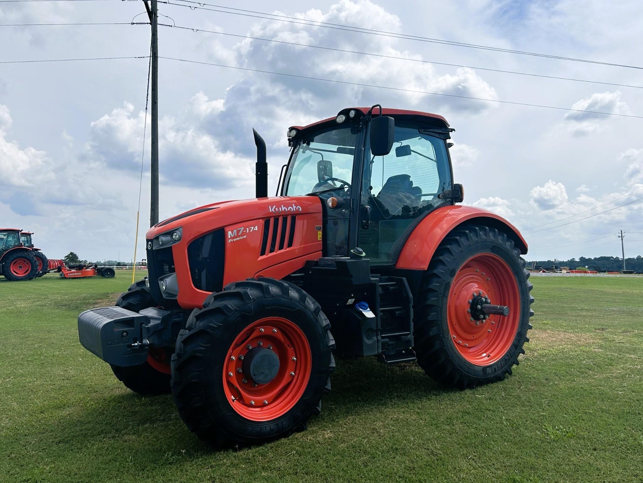 2023 Kubota M7-174P (Premium) 4WD Tractor - 400 Hours