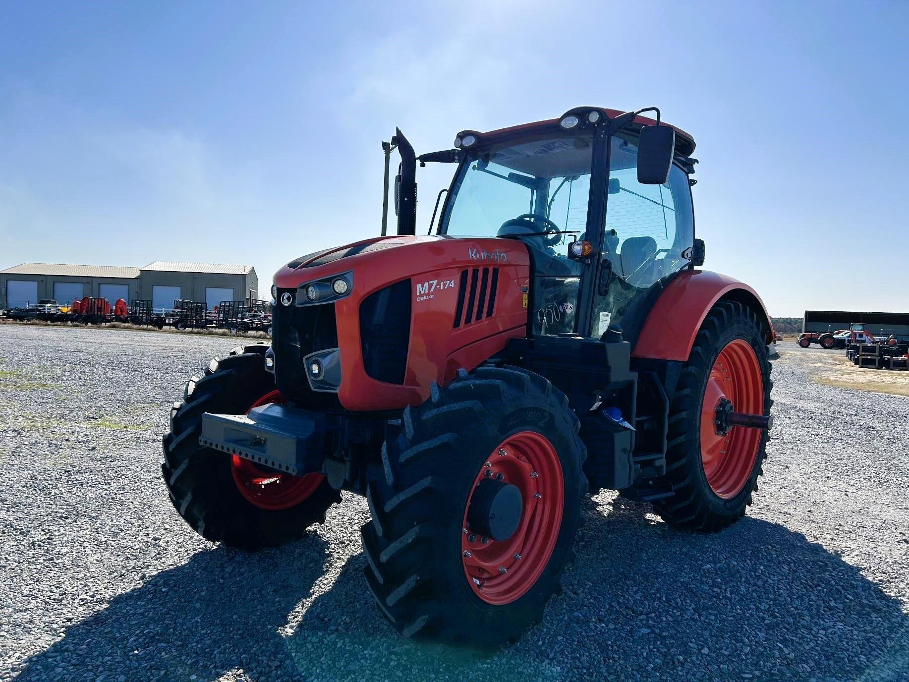 2024 Kubota M7-174D (Deluxe) 4WD Tractor - 244 Hours