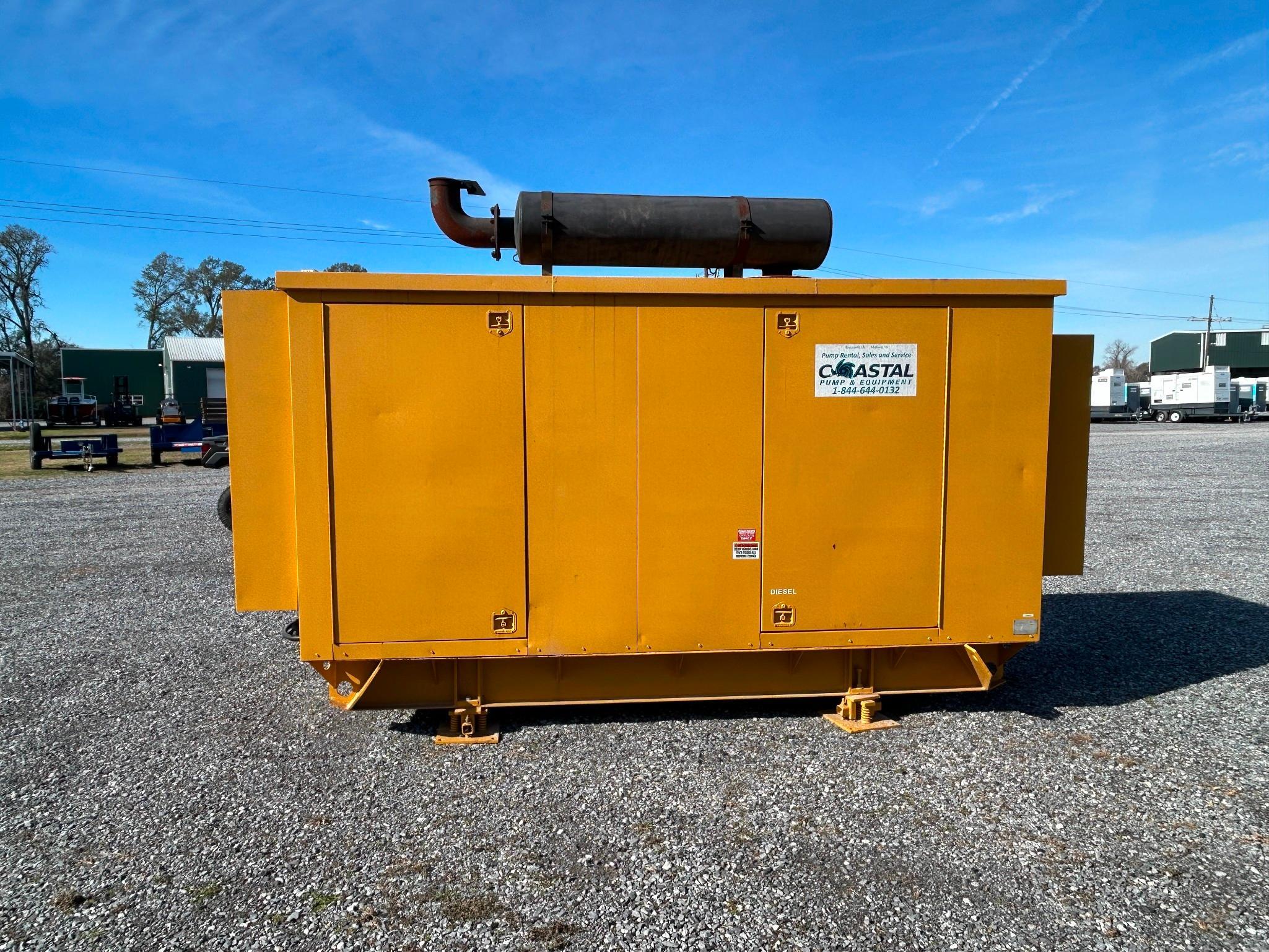 1991 CAT 3406 Generator Set 400KVA/320KW, 480V 3-phase, 60Hz, Industrial Standby