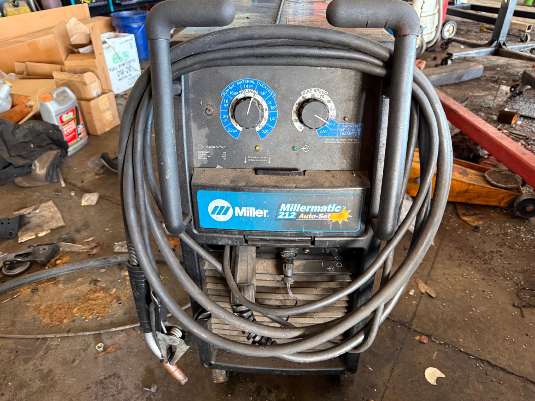 Miller Millermatic 212 Auto-Set MIG welder