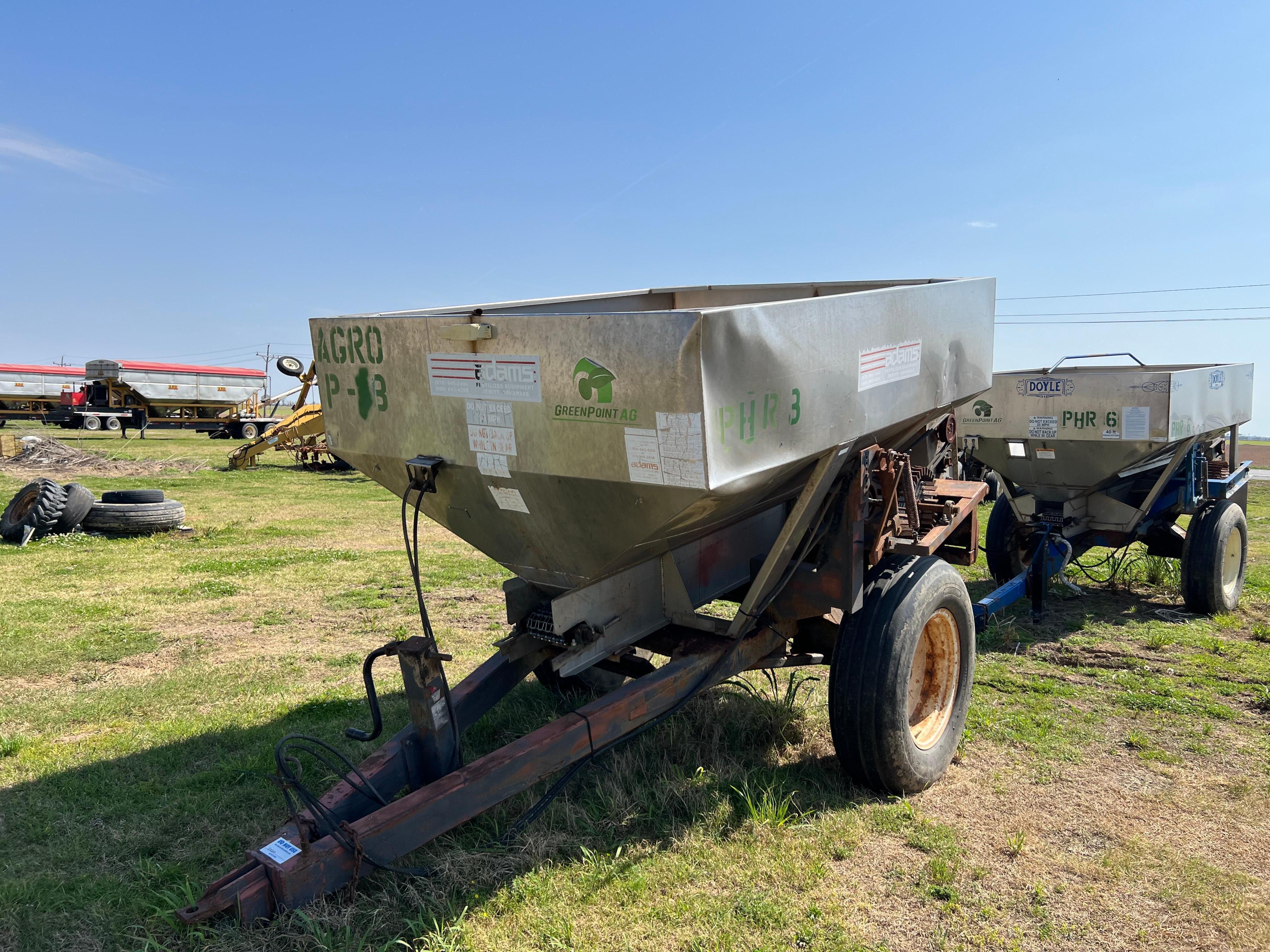 Adams 5 Ton Fertilizer Spreader