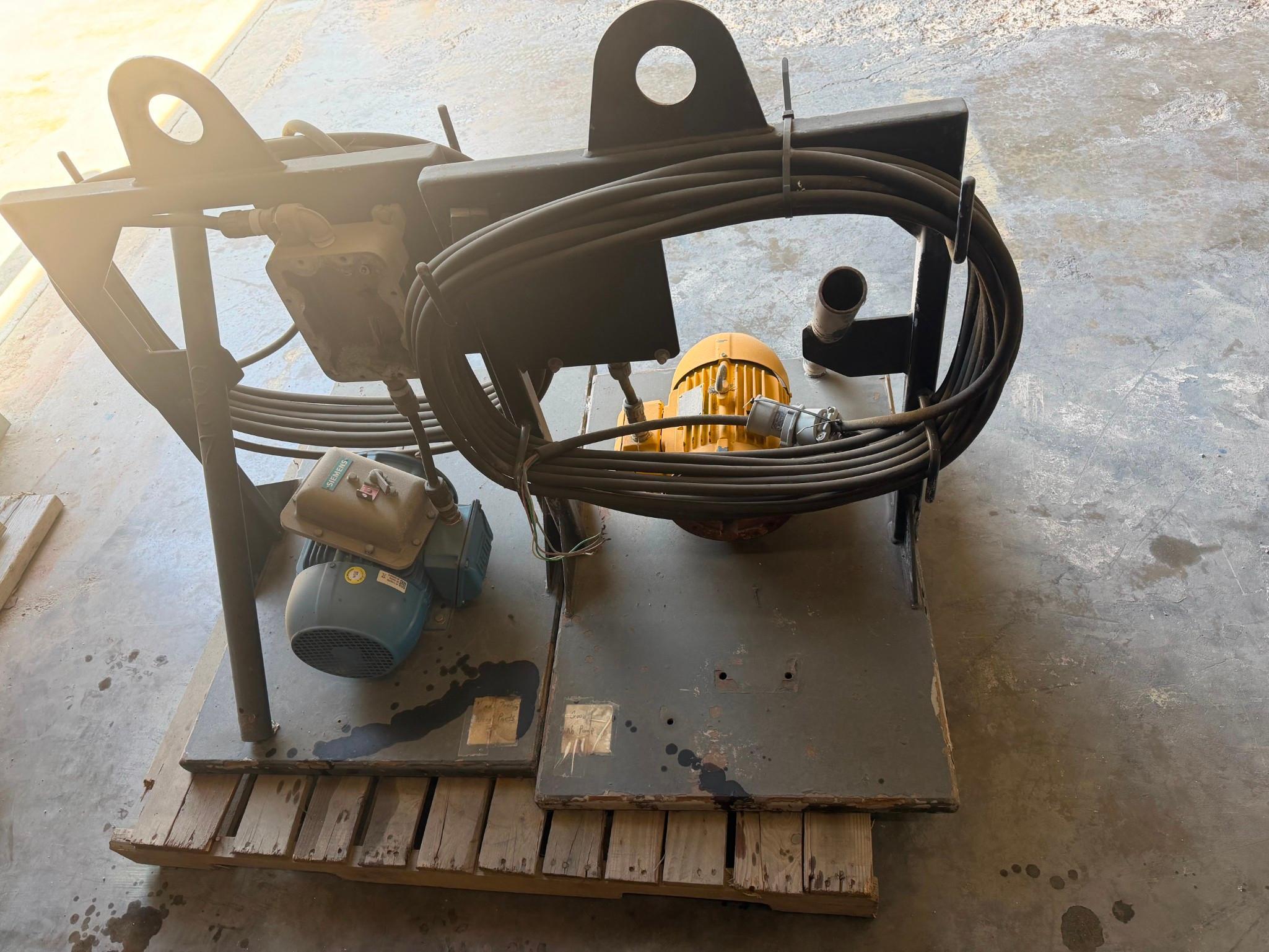 Bulk Lot - (3) Pallets of Electric Motors & Pump Components - Selling as One Lot