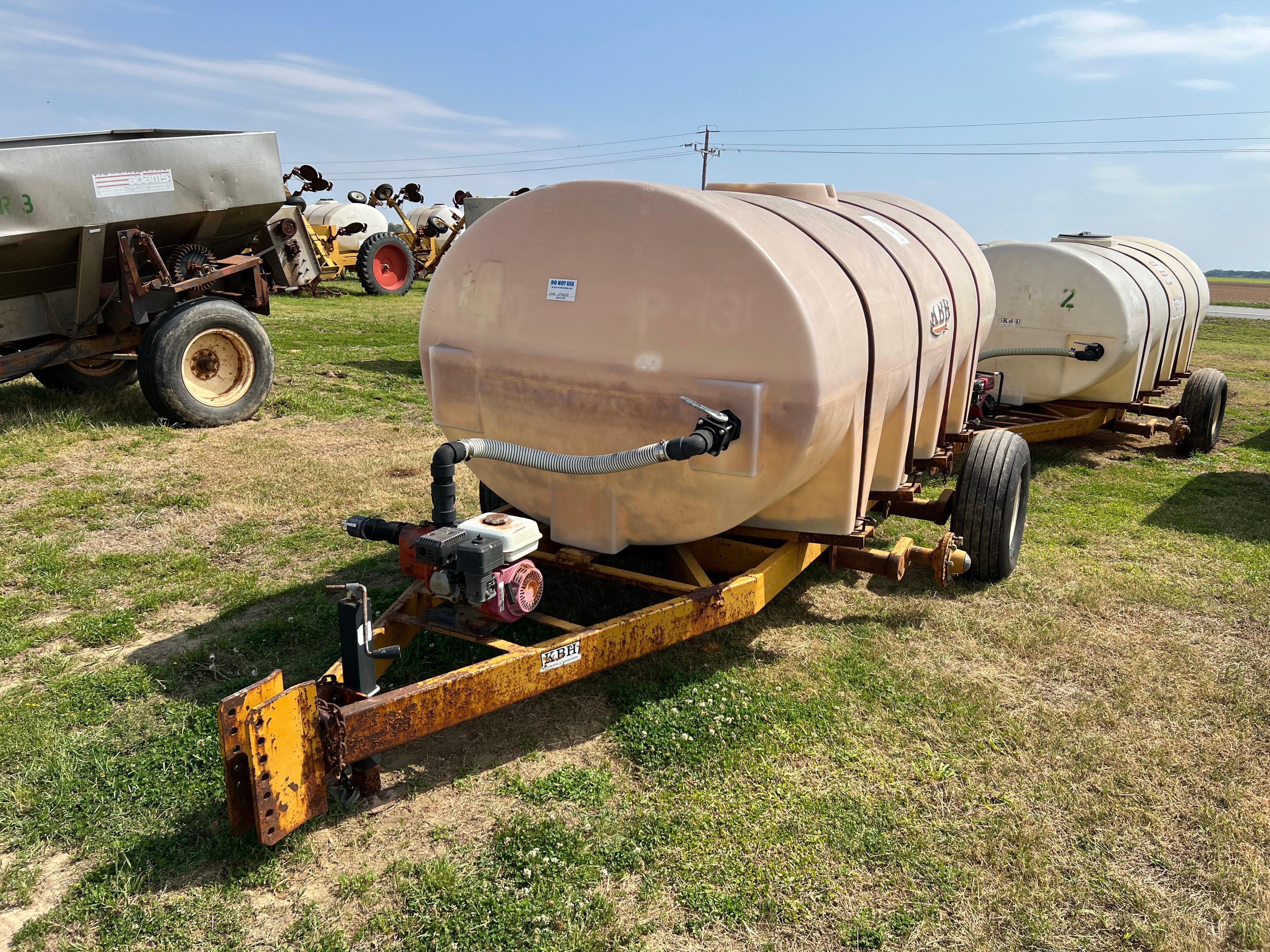 Surplus 1600 Gallon Nurse Trailer.