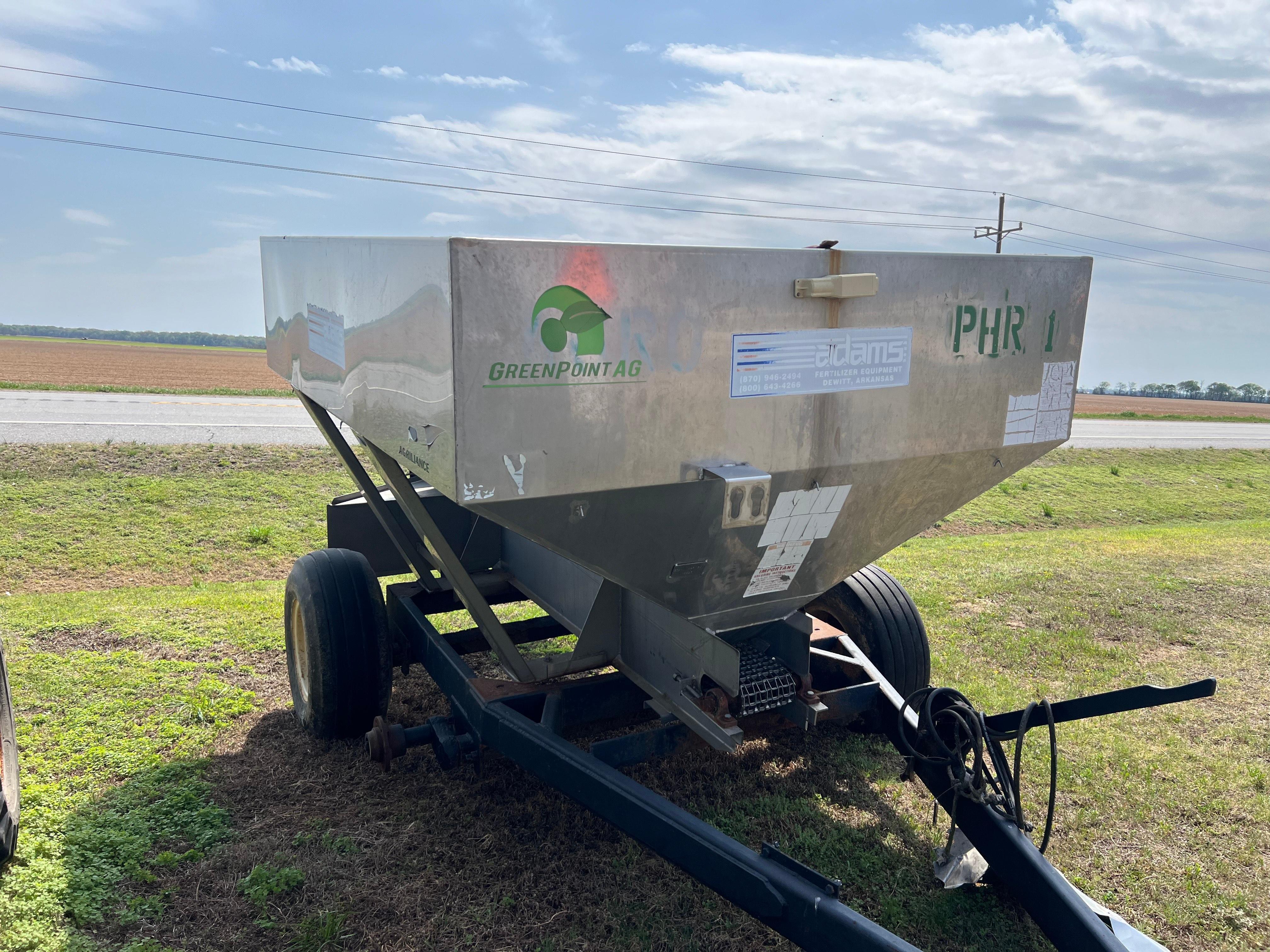 NO RESERVE Adams 5 Ton Fertilizer Spreader 15337