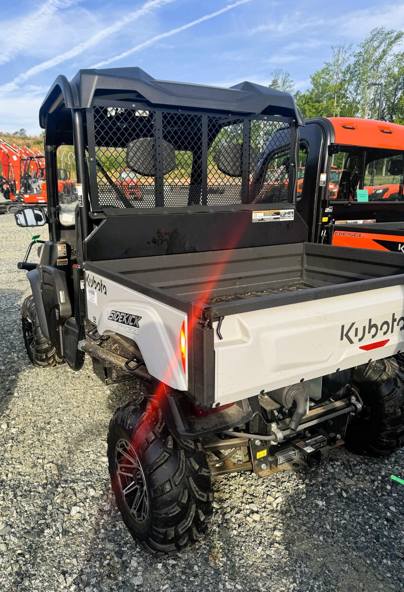 2024 KUBOTA RTV-XG850 SIDEKICK
