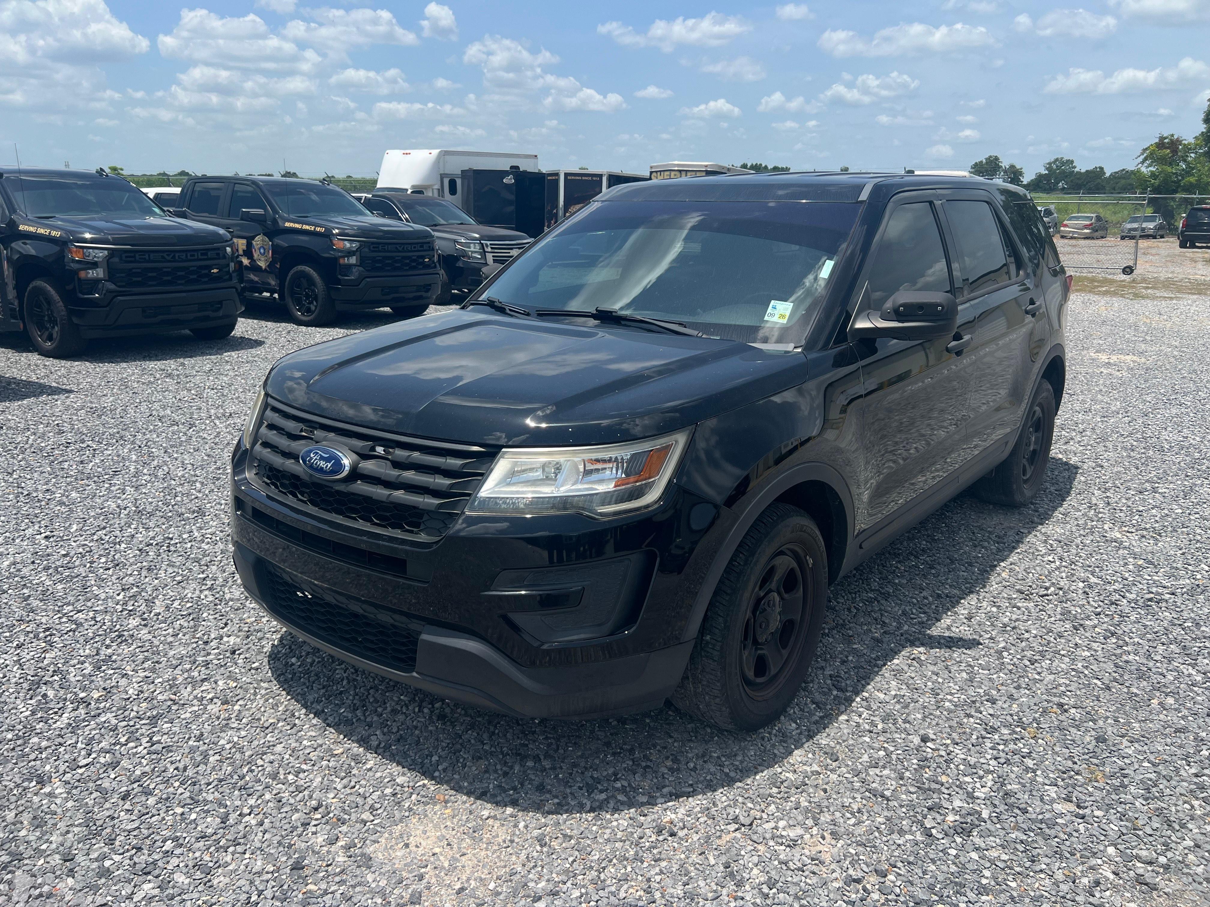 NO RESERVE! Ford Explorer Police Vehicle