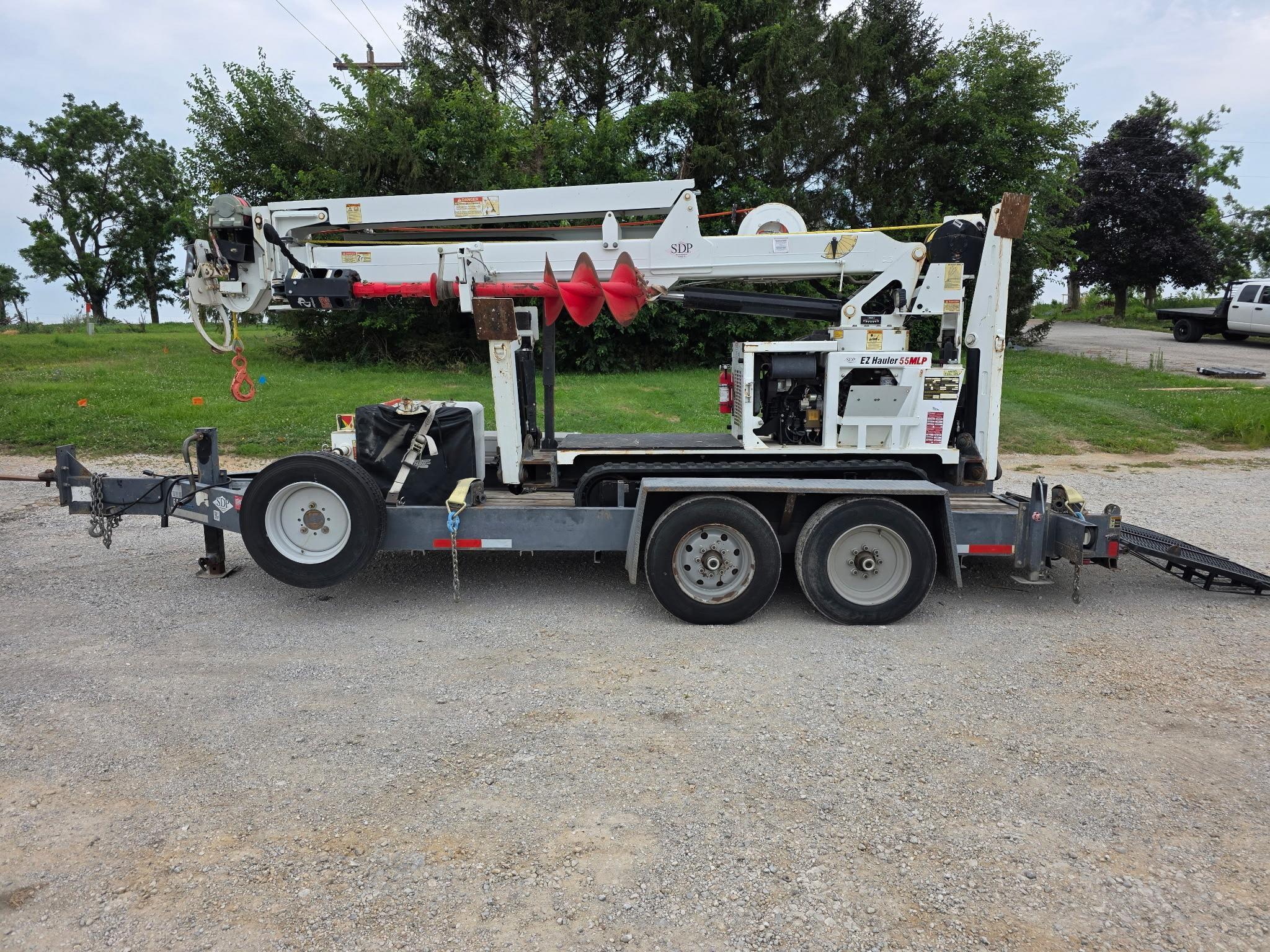 EZ Hauler 55LP Mini-Digger Derrick
