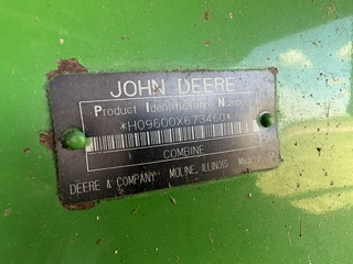 1997 John Deere 9600