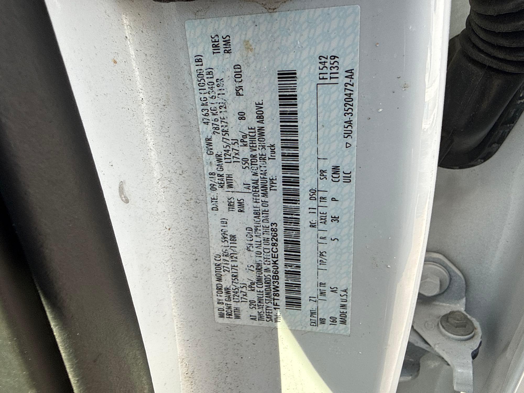 2019 Ford F350XL