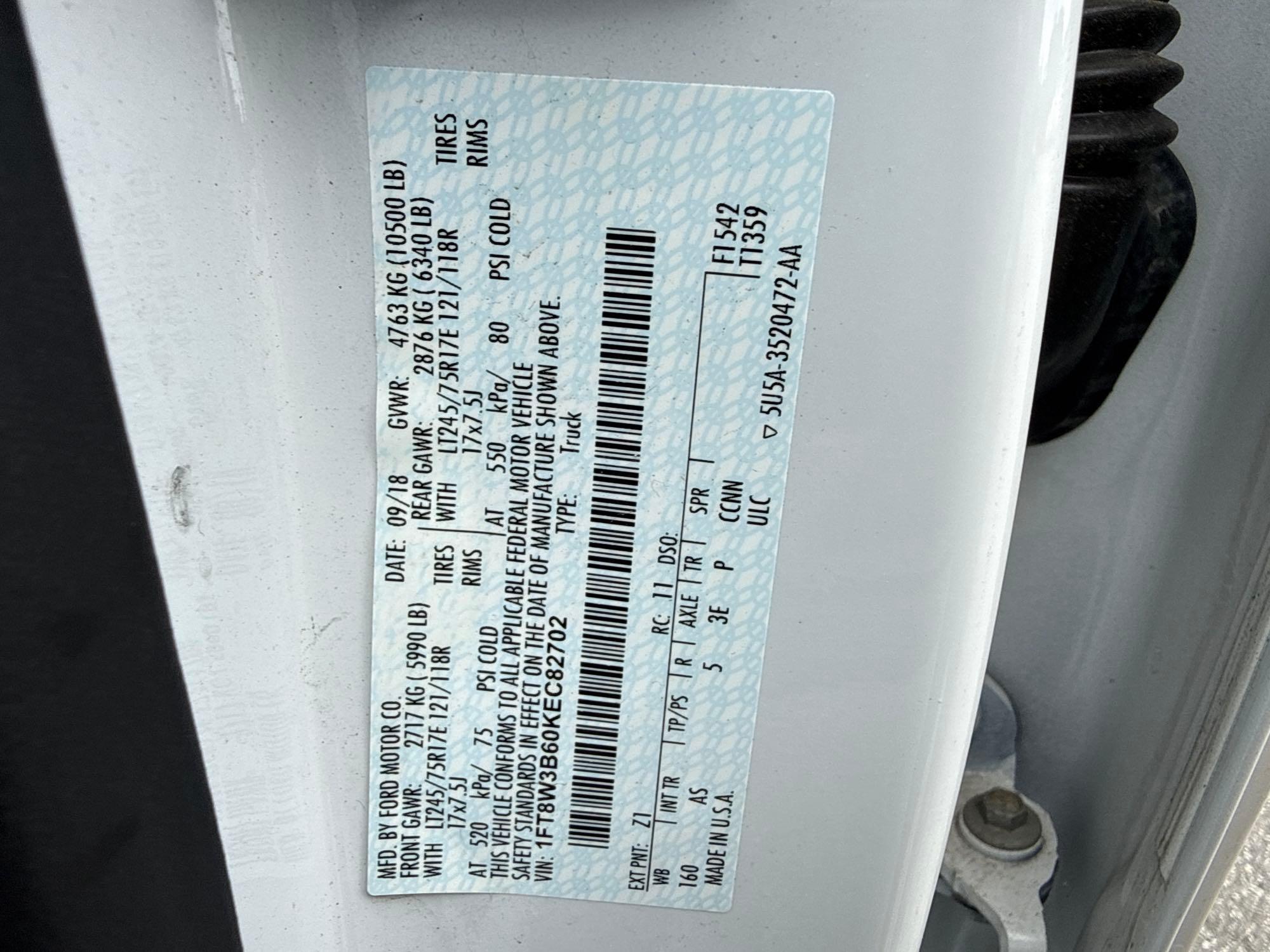 2019 Ford F350XL