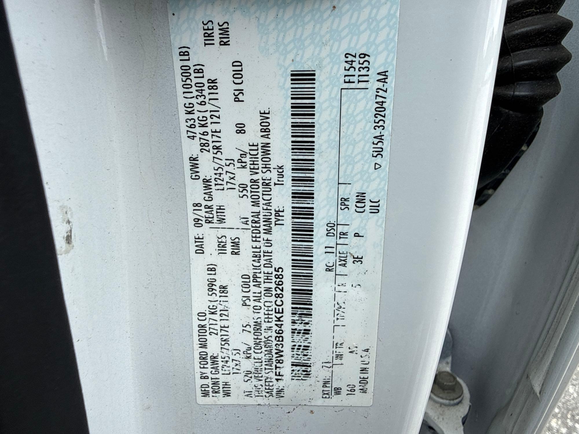 2019 Ford F350XL