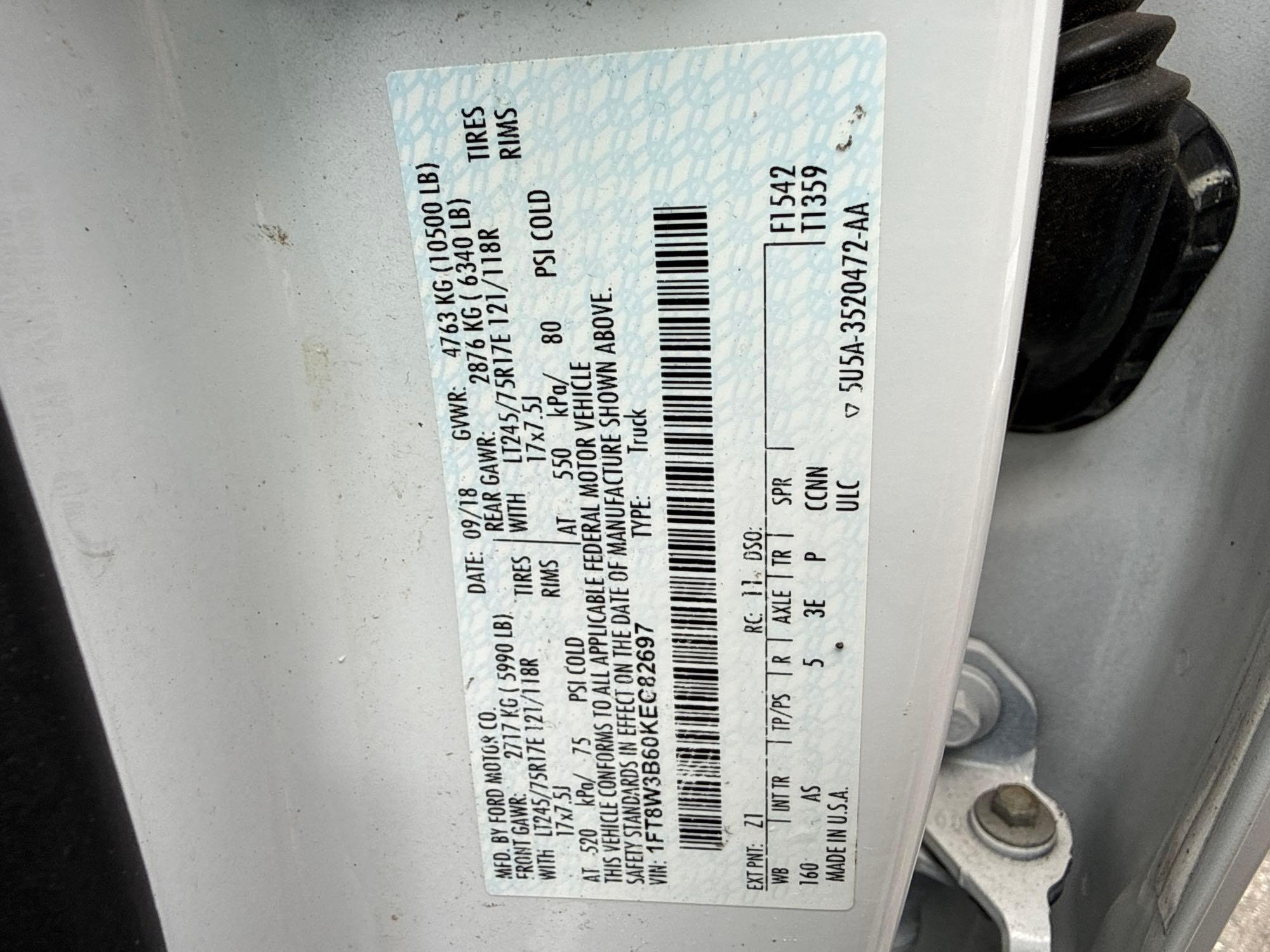 2019 Ford F350XL