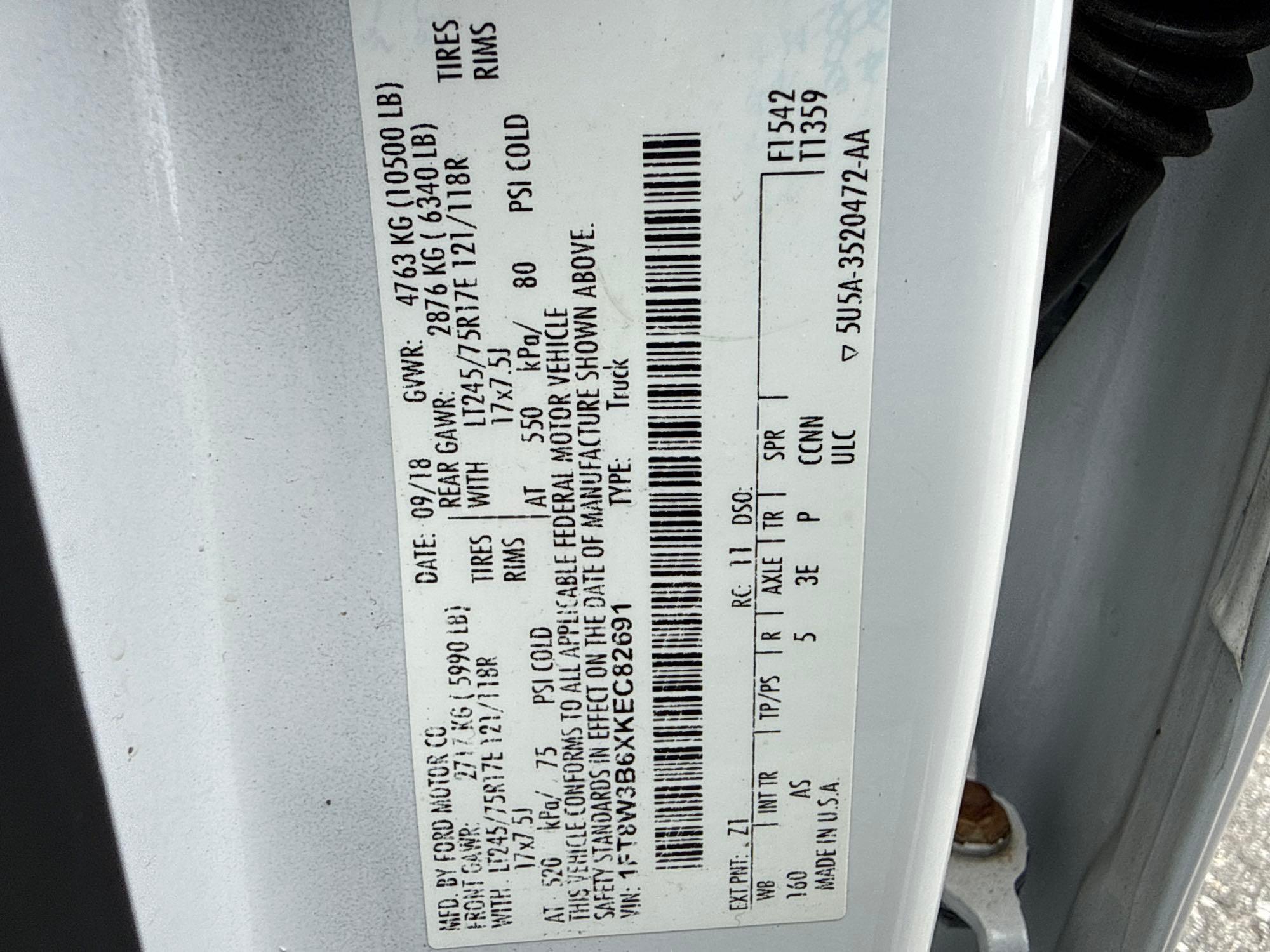 2019 Ford F350XL