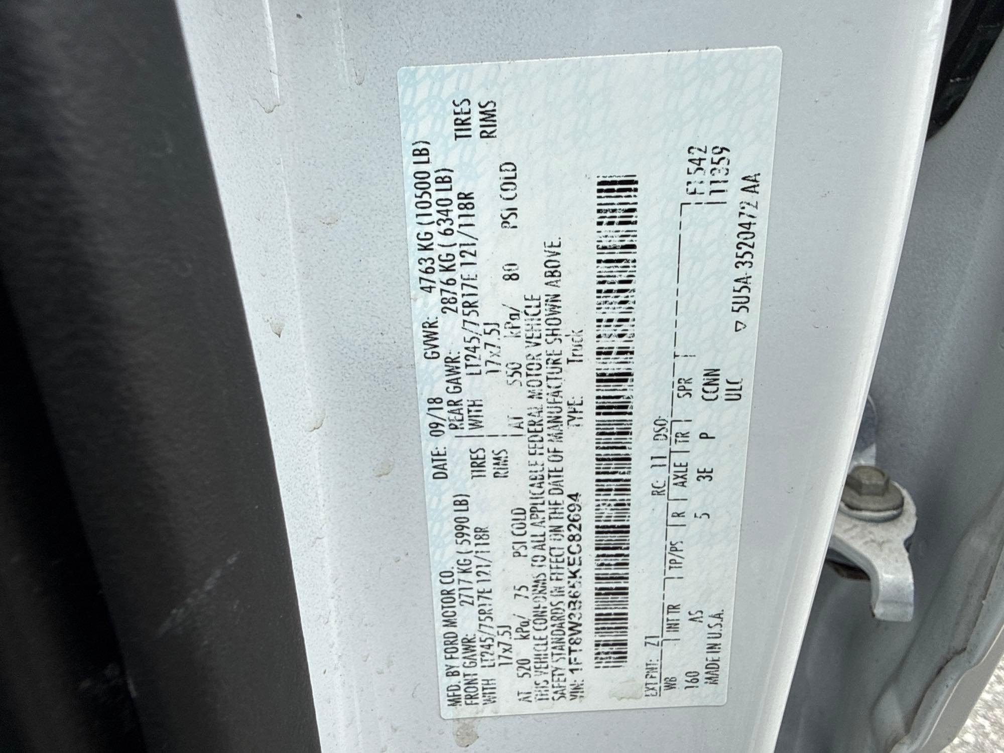 2019 Ford F350XL