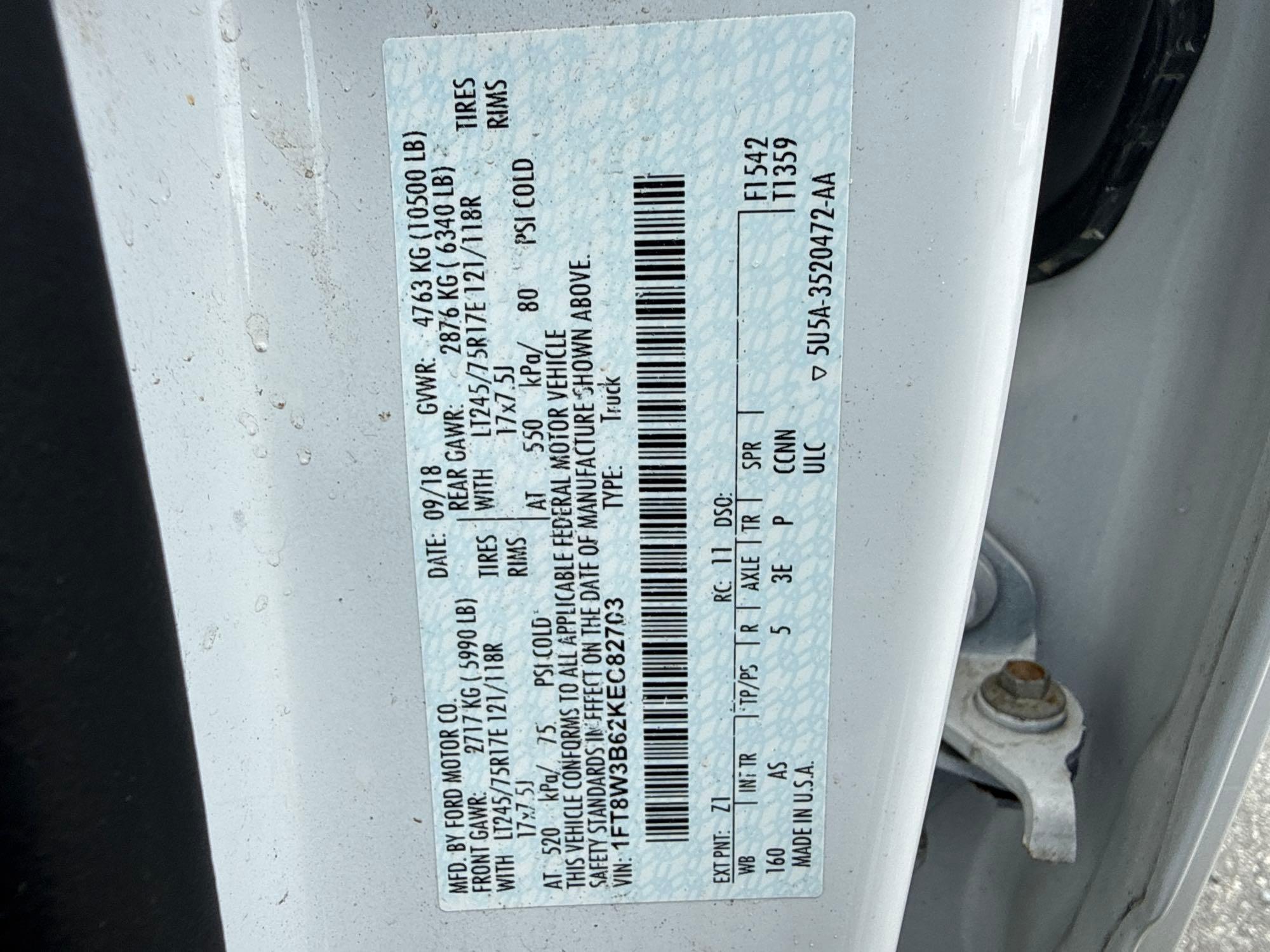 2019 Ford F350XL