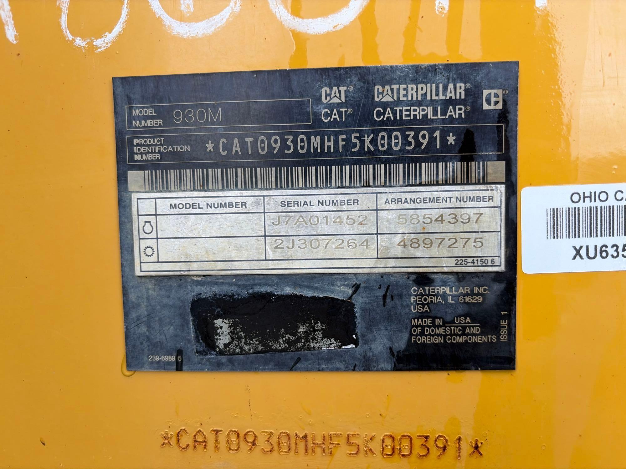 2019 Caterpillar 930M