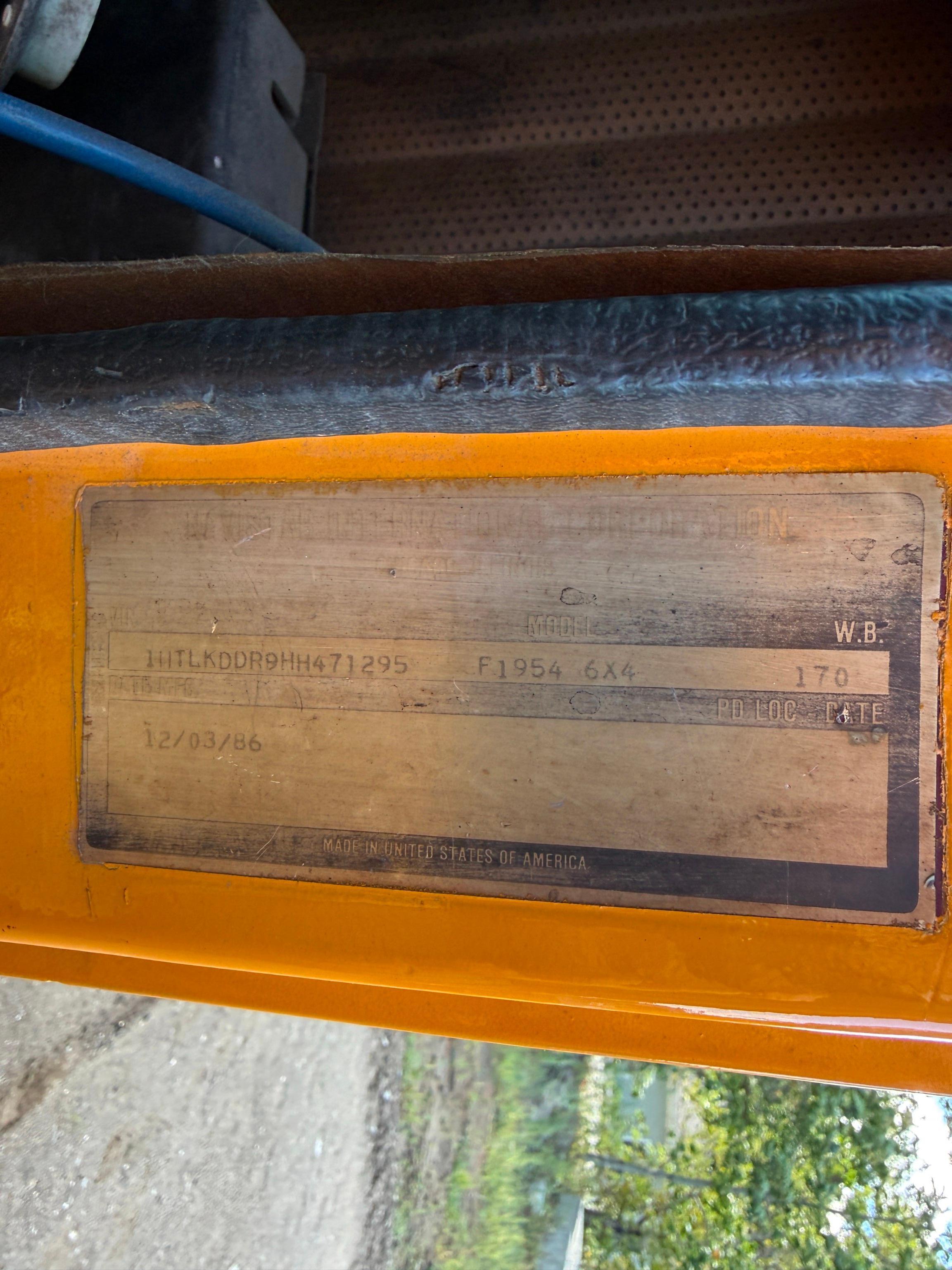 1987 International 1954